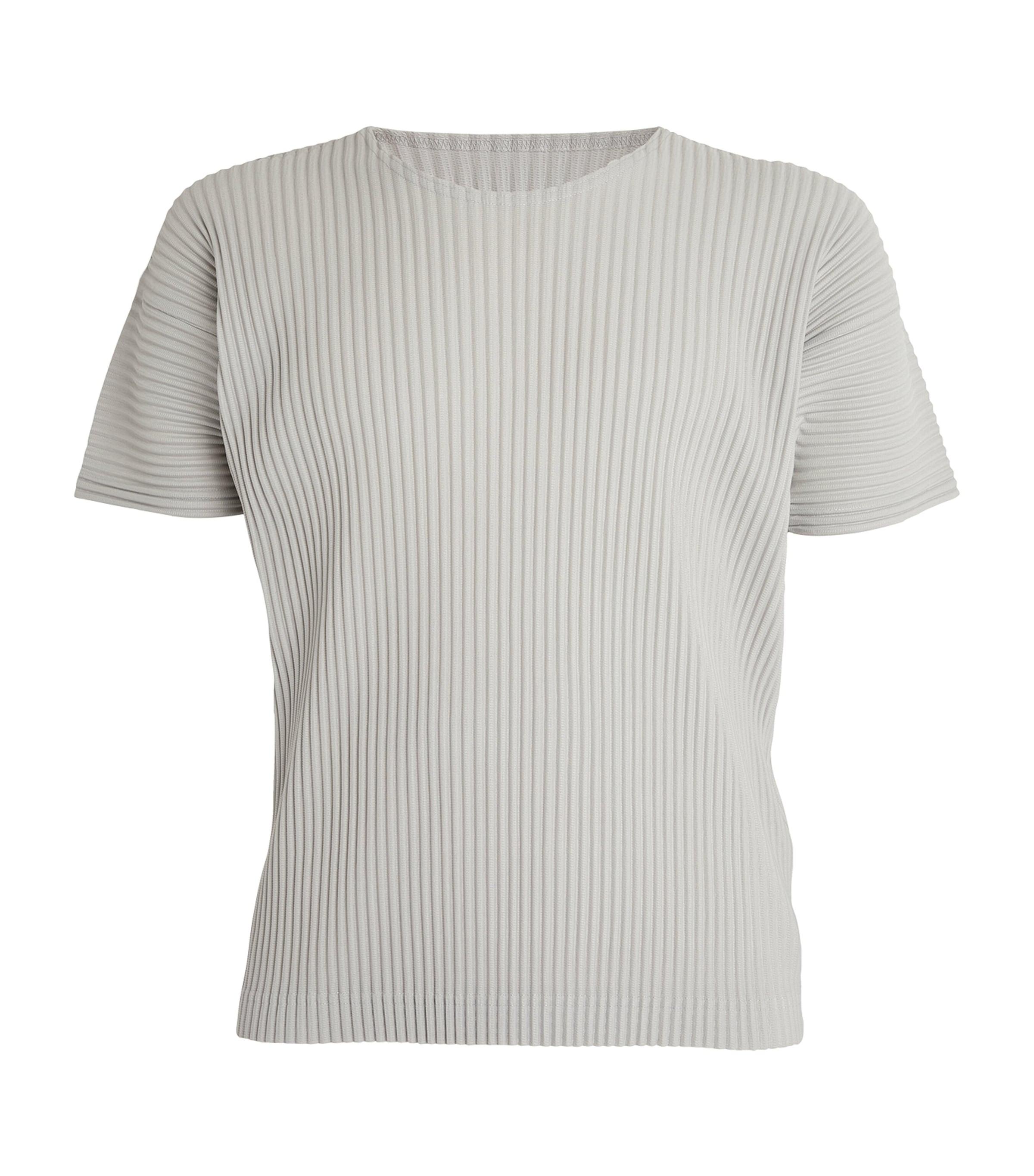 Grey Homme Plissé Issey Miyake T-shirts for Men | Lyst Canada
