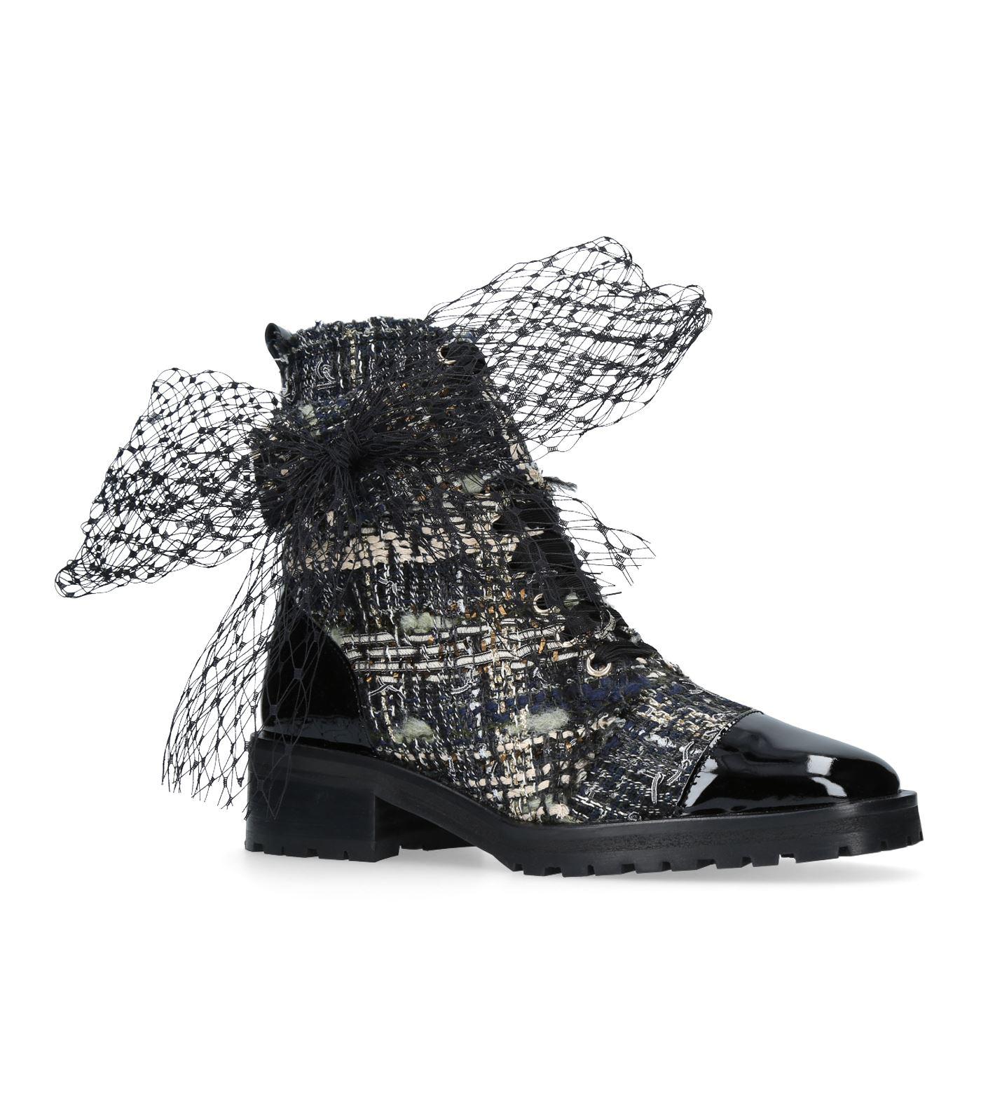 Kurt geiger tweed boots Clearance