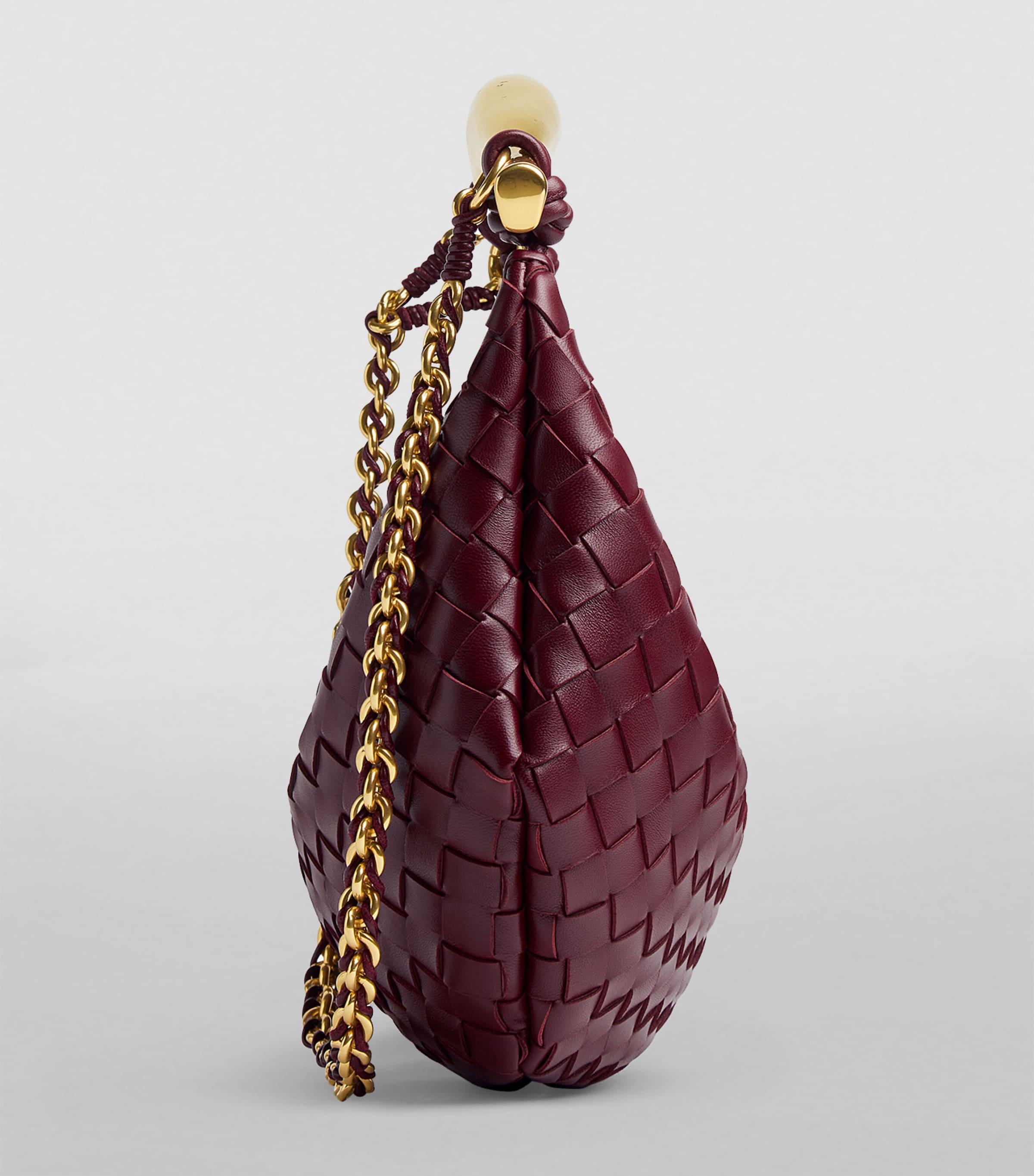 Bottega Veneta Small Leather Sardine Chain Top-Handle Bag in