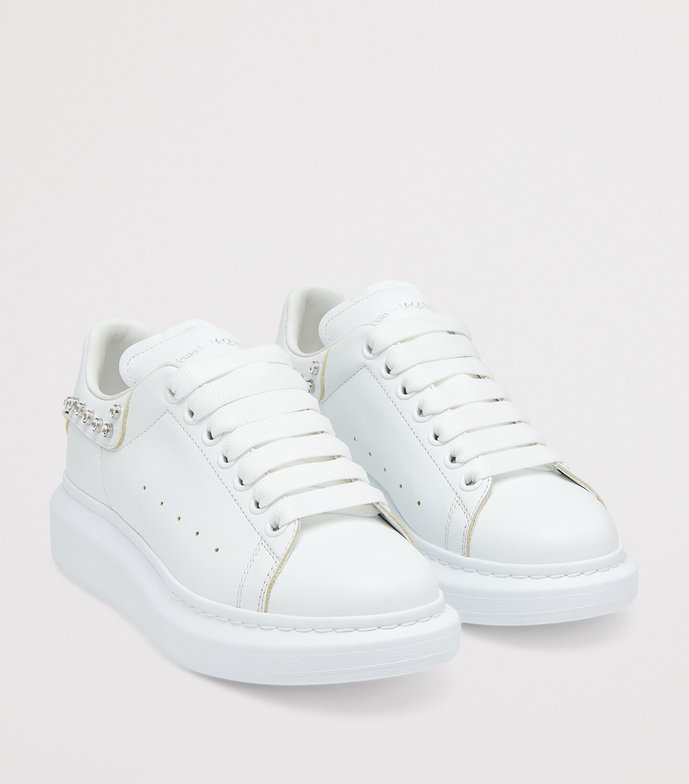 スニーカー Sprint Runner Sneakers - Alexander Mcqueen - Leather - White Alexander McQueen Men's Sprint Runner Sneakers in White