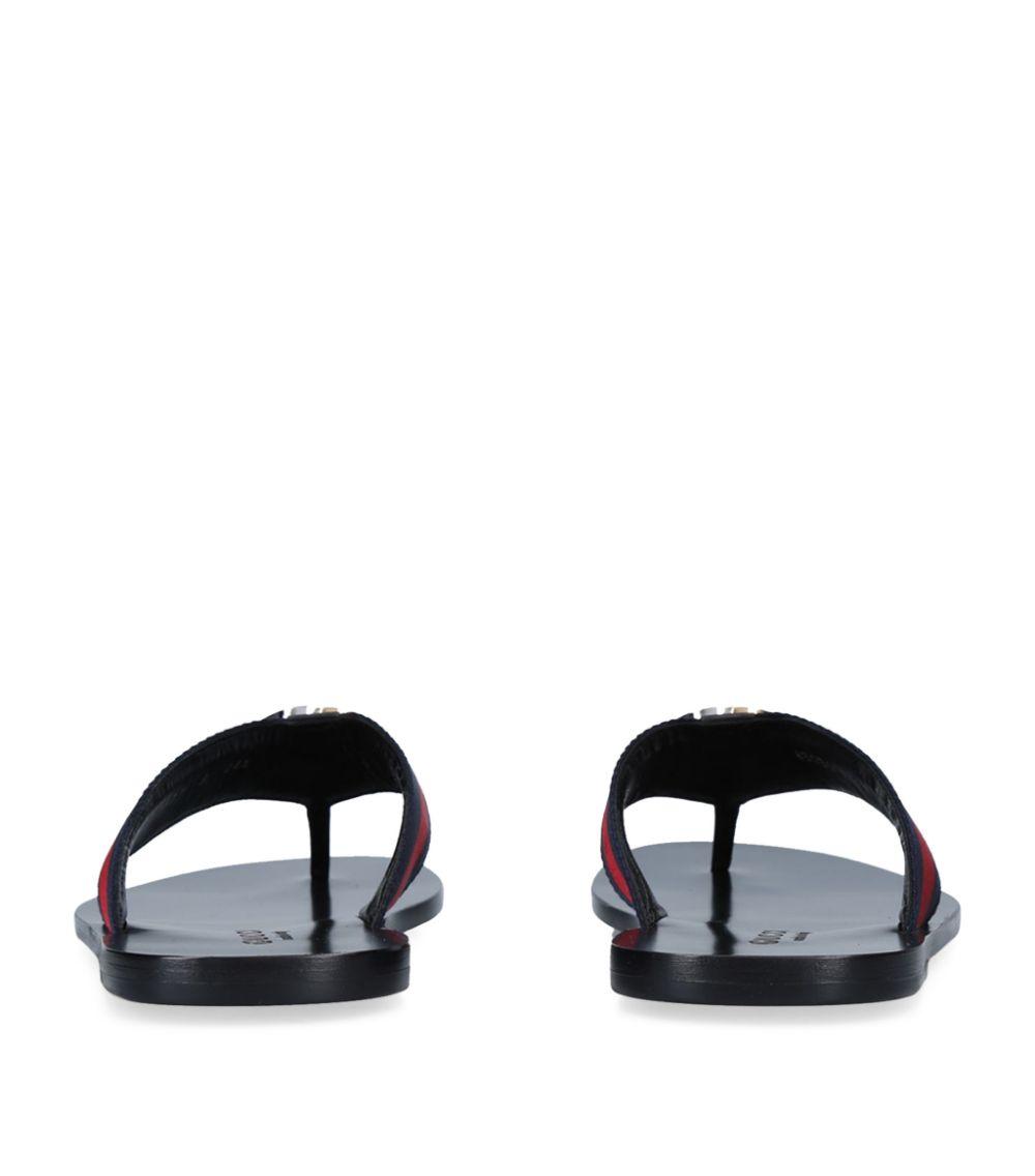 kika canvas thong sandal