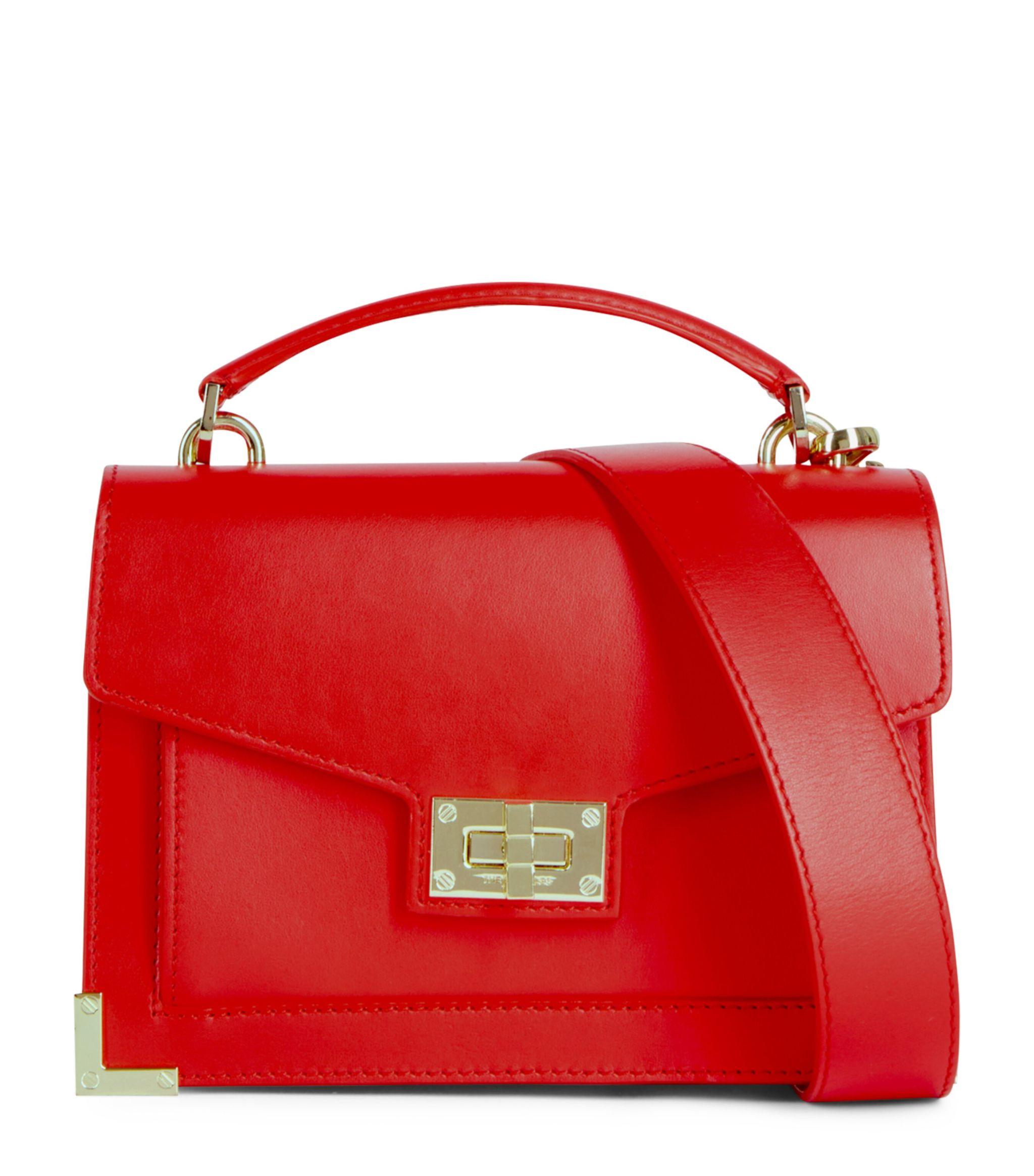 The Kooples Small Leather Emily Bag in Red Lyst Canada
