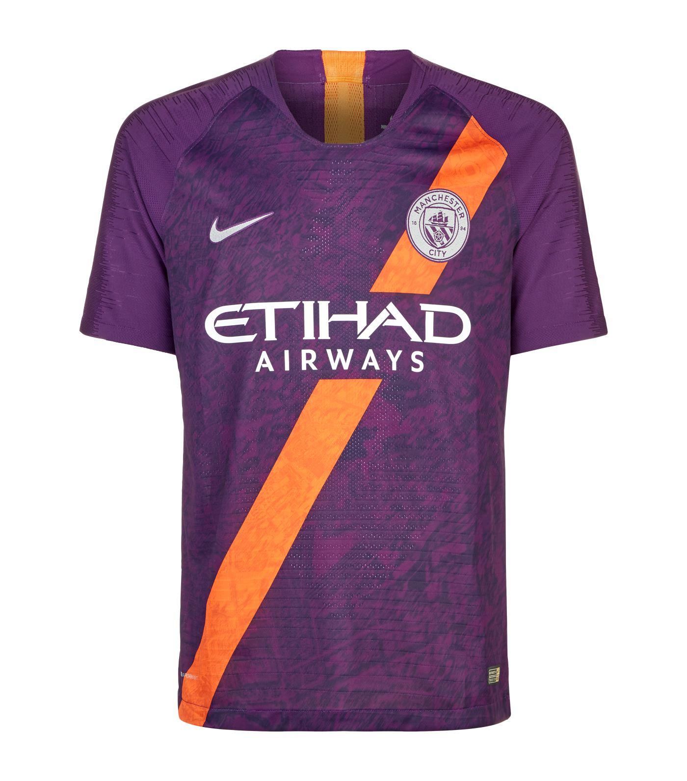 Nike Manchester City Vapor Match Shirt in Purple for Men Lyst