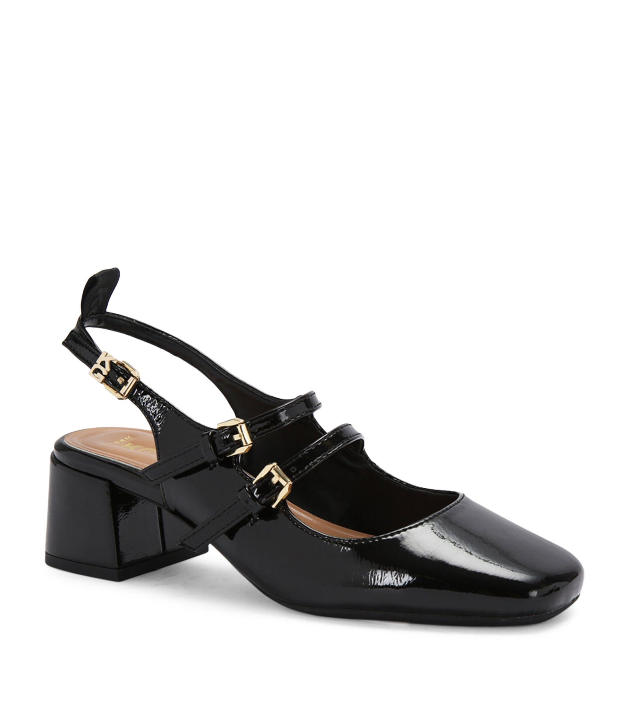 Kurt geiger deals black patent shoes