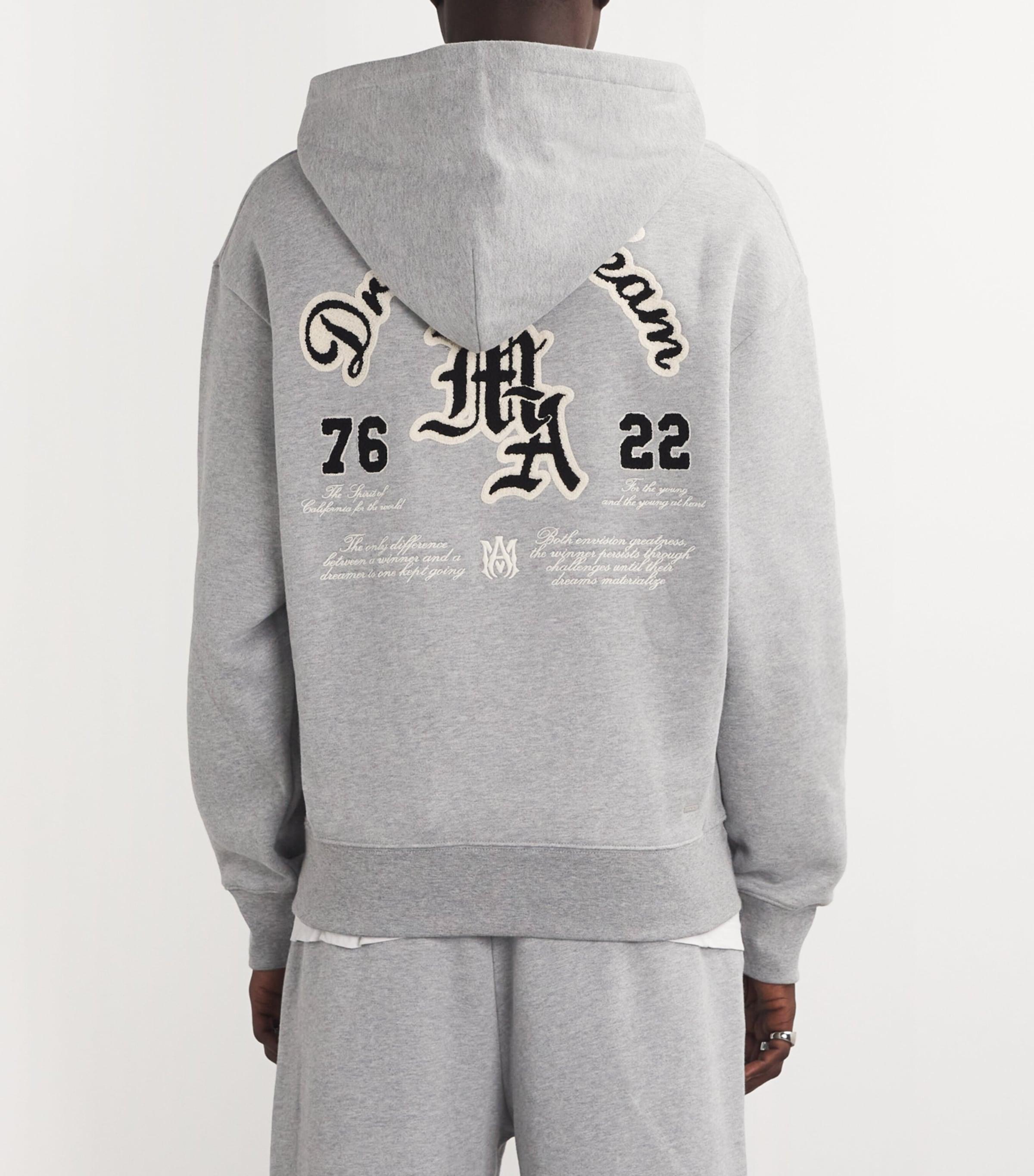 【大人気】AMIRI Dream Team フーディ Amiri Dream Team Oversized Hoodie in Black | FWRD