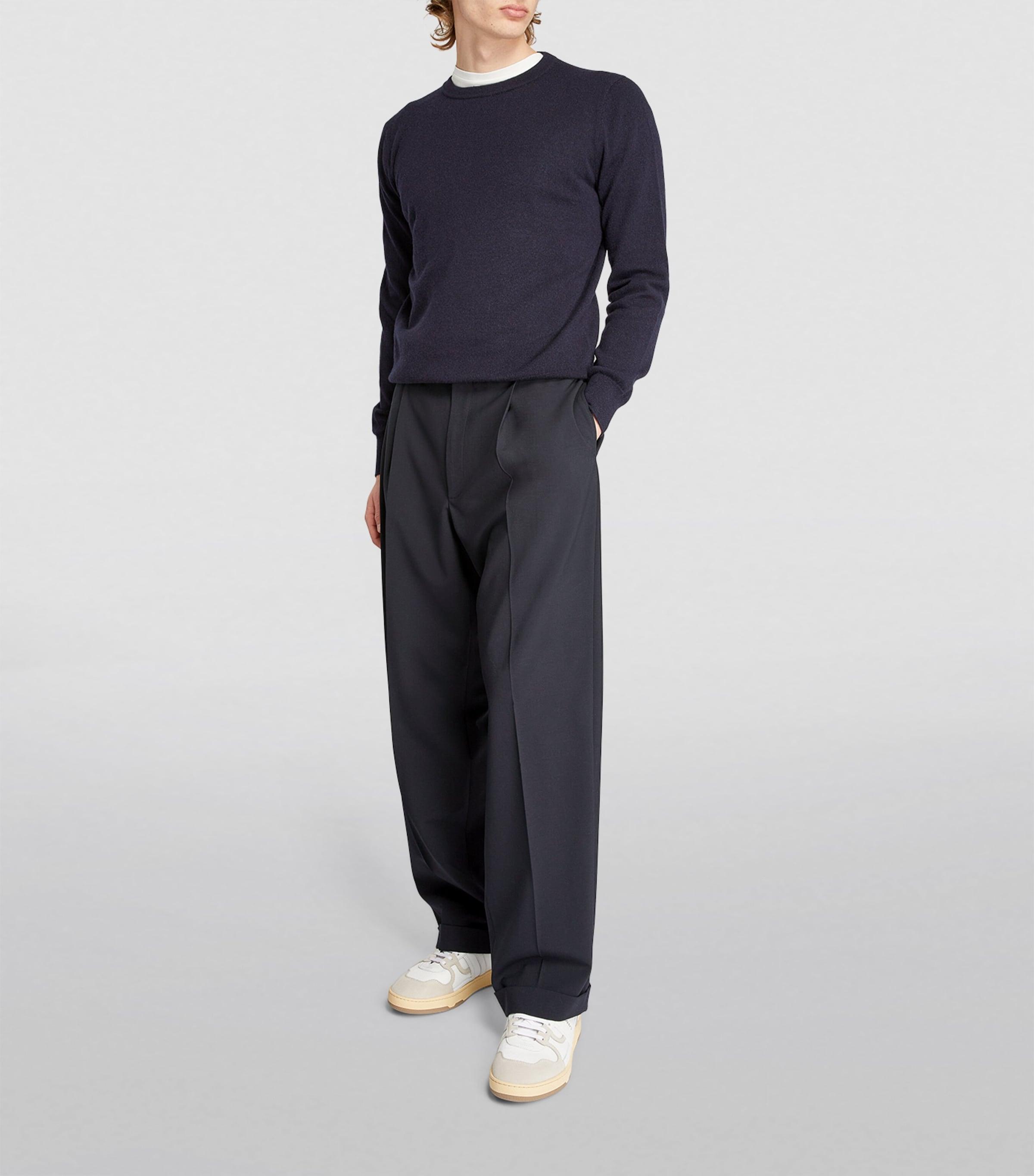 The Row Keenan Pleated Trousers in Gray for Men | Lyst