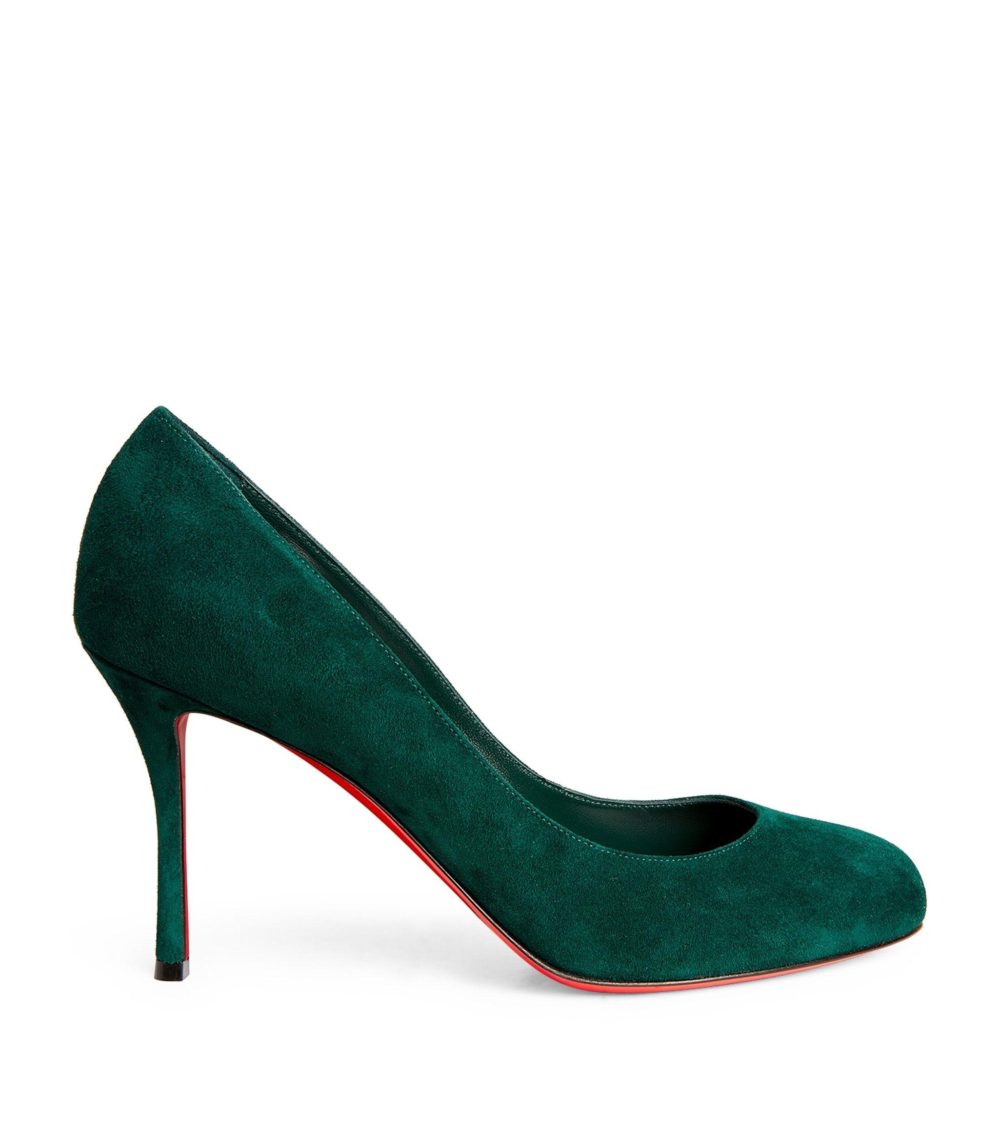 Emerald green louboutins cheap