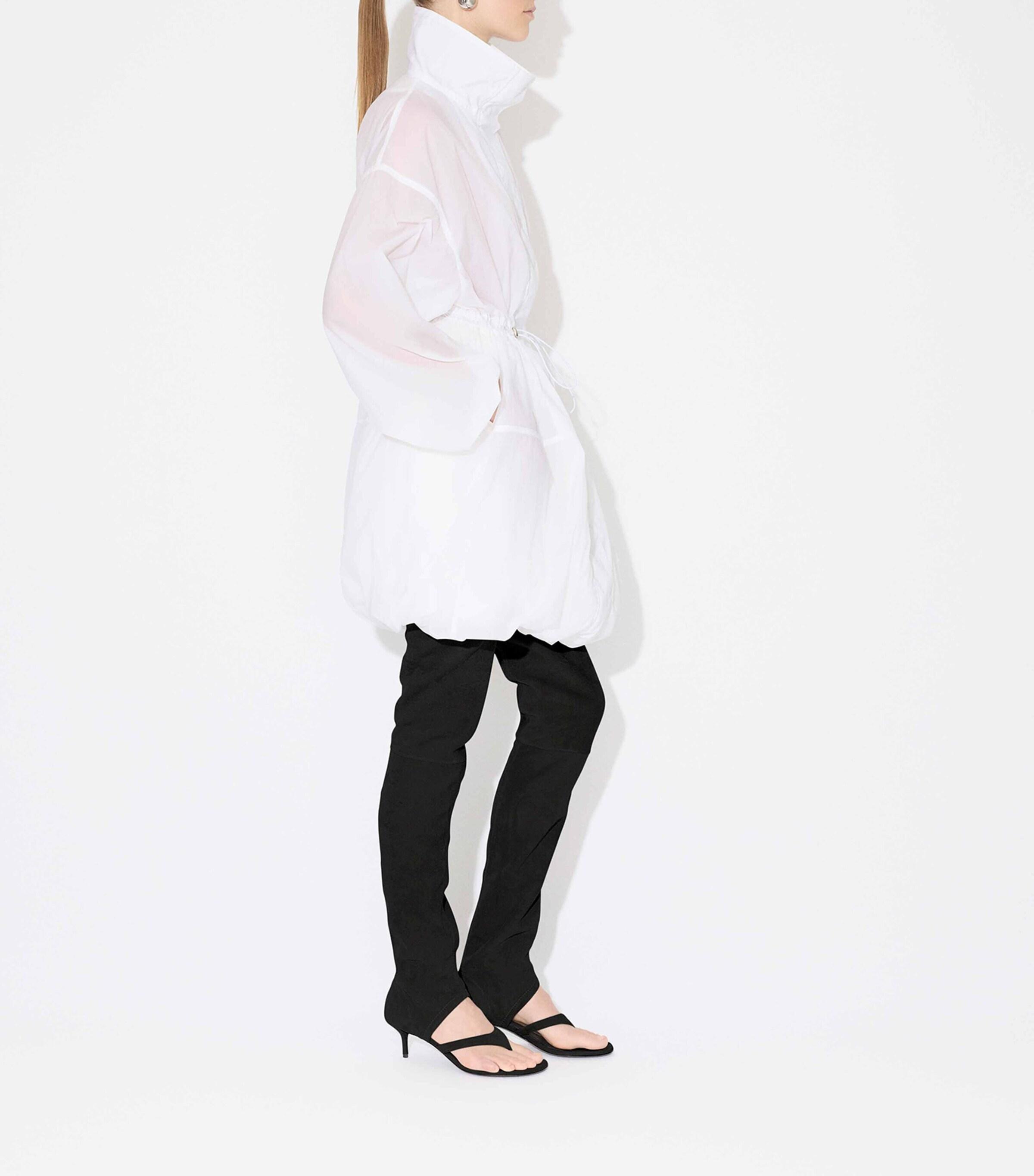コート ALAIA LONG WHITE WOOLLEN COAT ALAÏA ‎‎Women's Designer Coats & Jackets | ALAÏA US