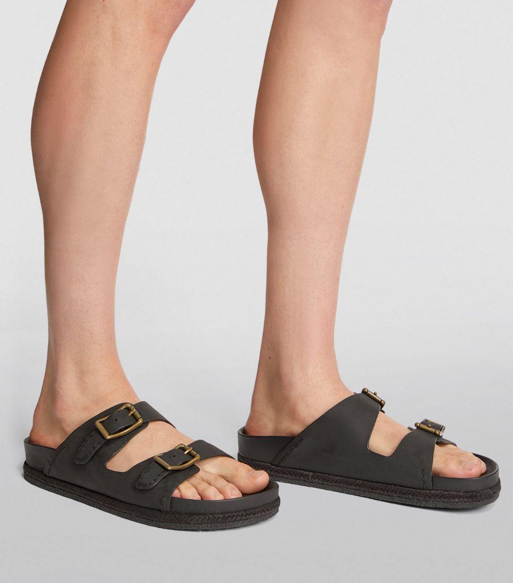 Black polo sandals hotsell