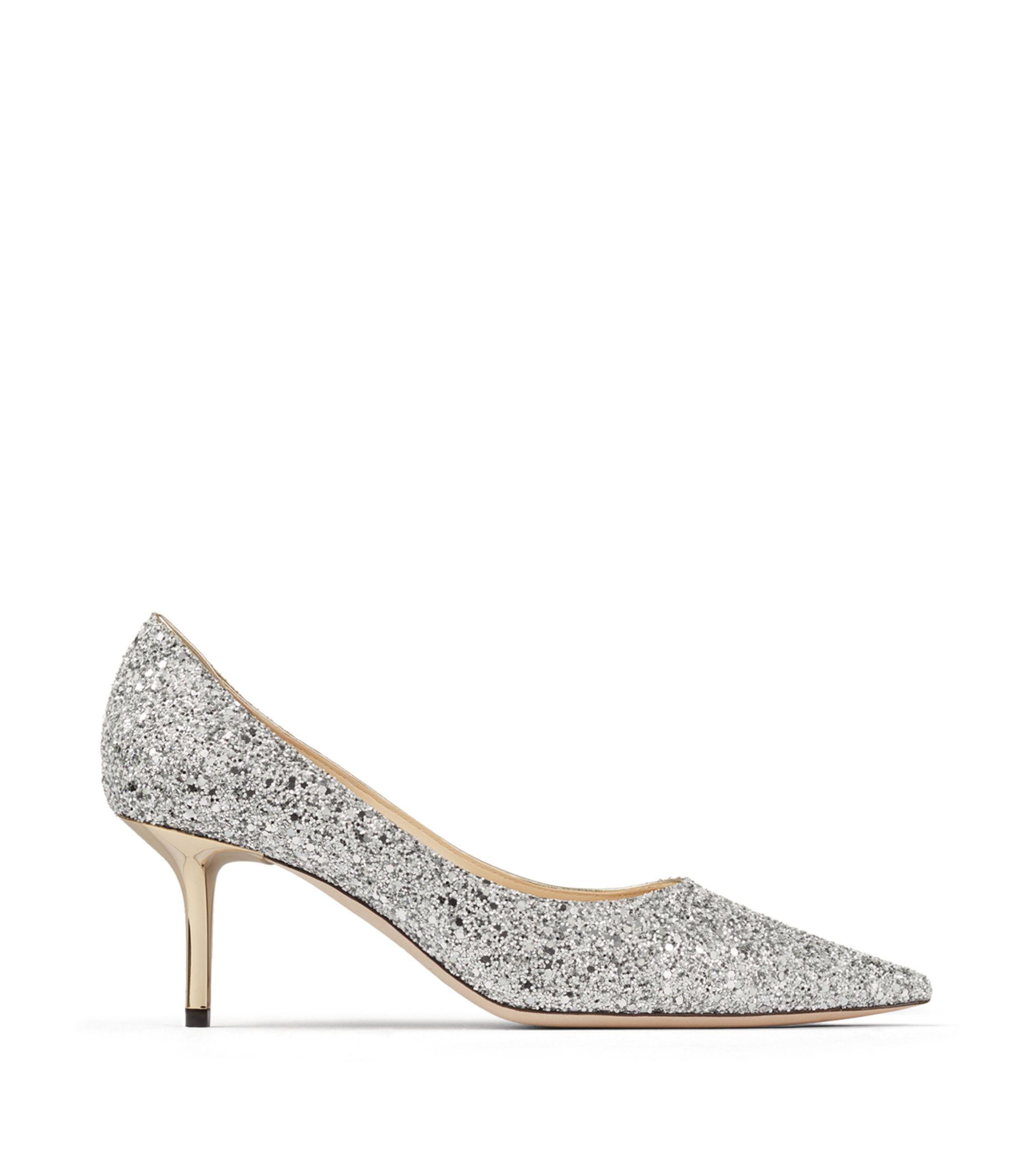 Jimmy Choo Love 65 Glitter Pumps in Metallic Save 6 Lyst