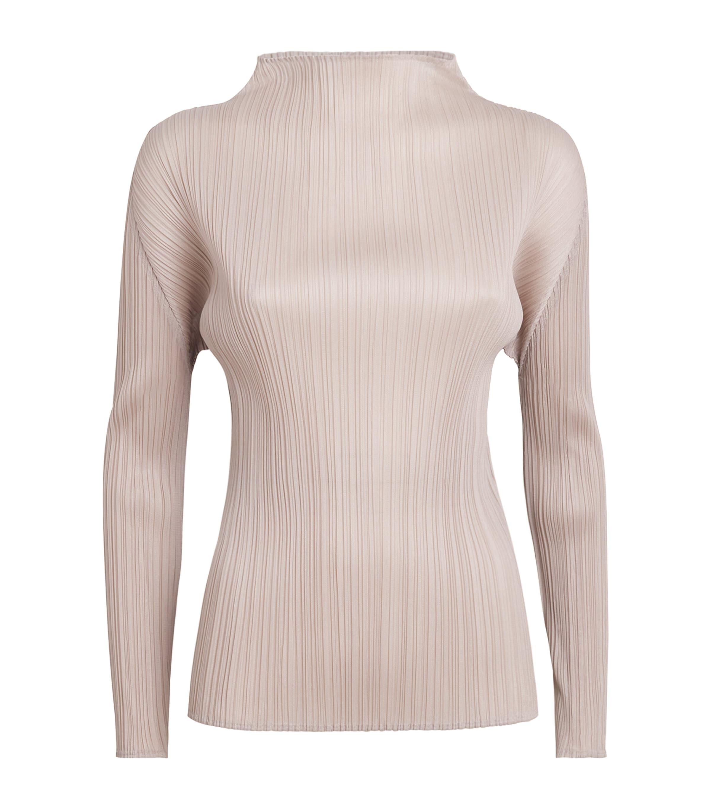 Pleats Please Issey Miyake Long-sleeved tops for Women | Online