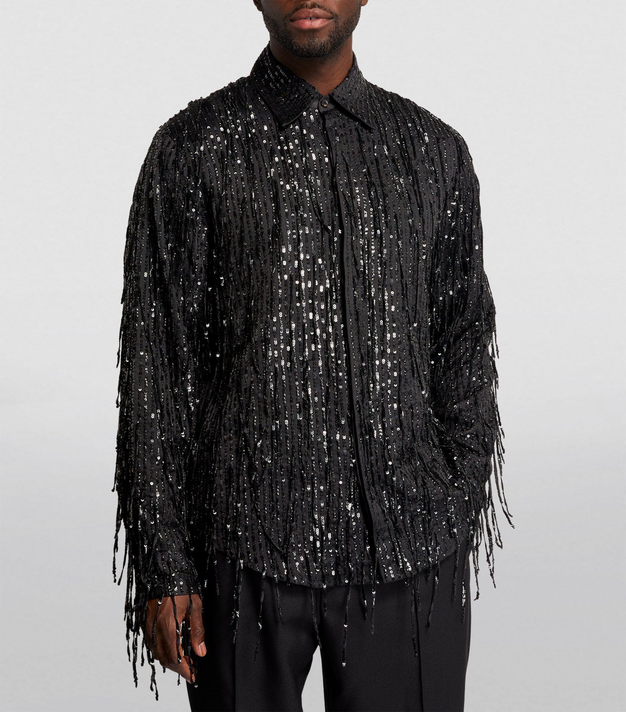 amiri-black-Embellished-