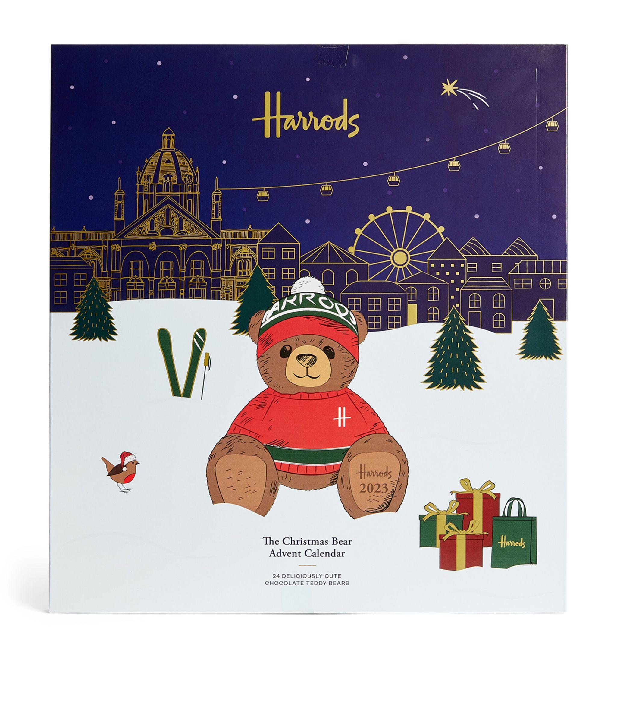 Harrods Henry The Bear Chocolate Advent Calendar (215g) in Blue Lyst