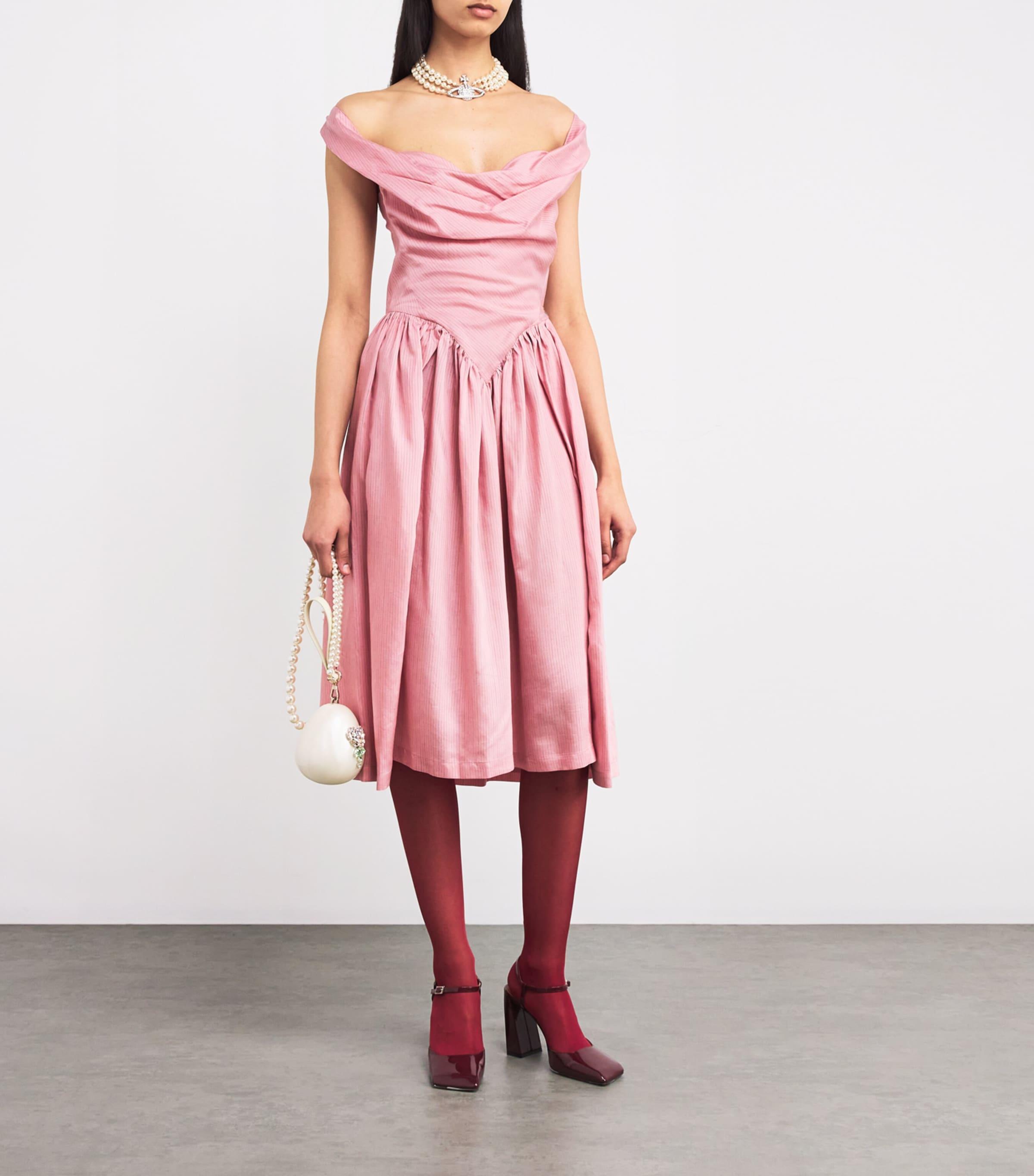 Vivienne Westwood Sunday Midi Dress in Pink | Lyst