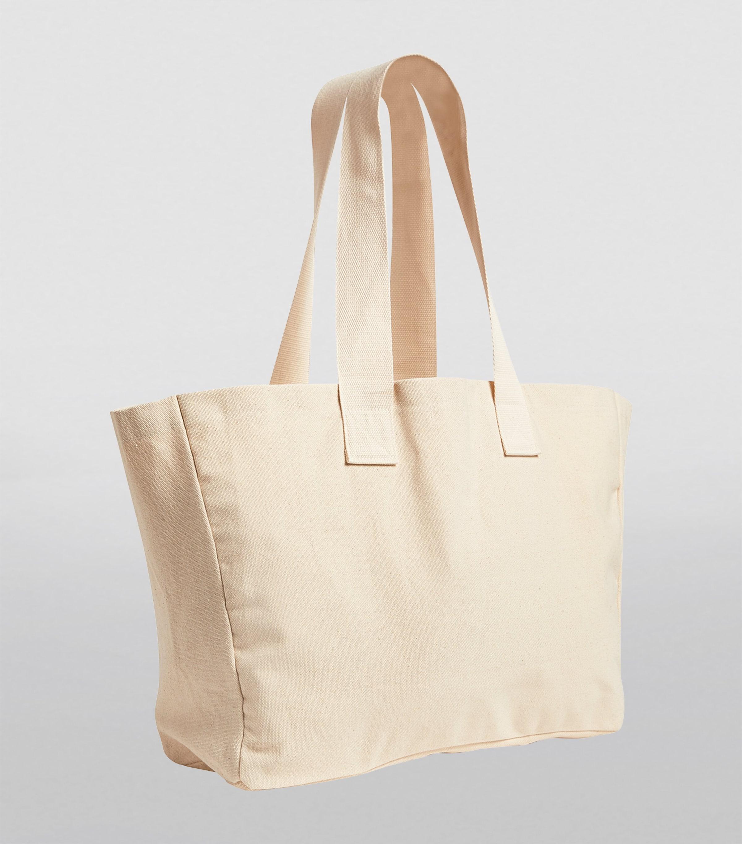 ADANOLA★人気急上昇 Varsity Tote 日本未入荷 トートバッグ Adanola' Varsity Cream & Black Canvas Tote Bag | Adanola