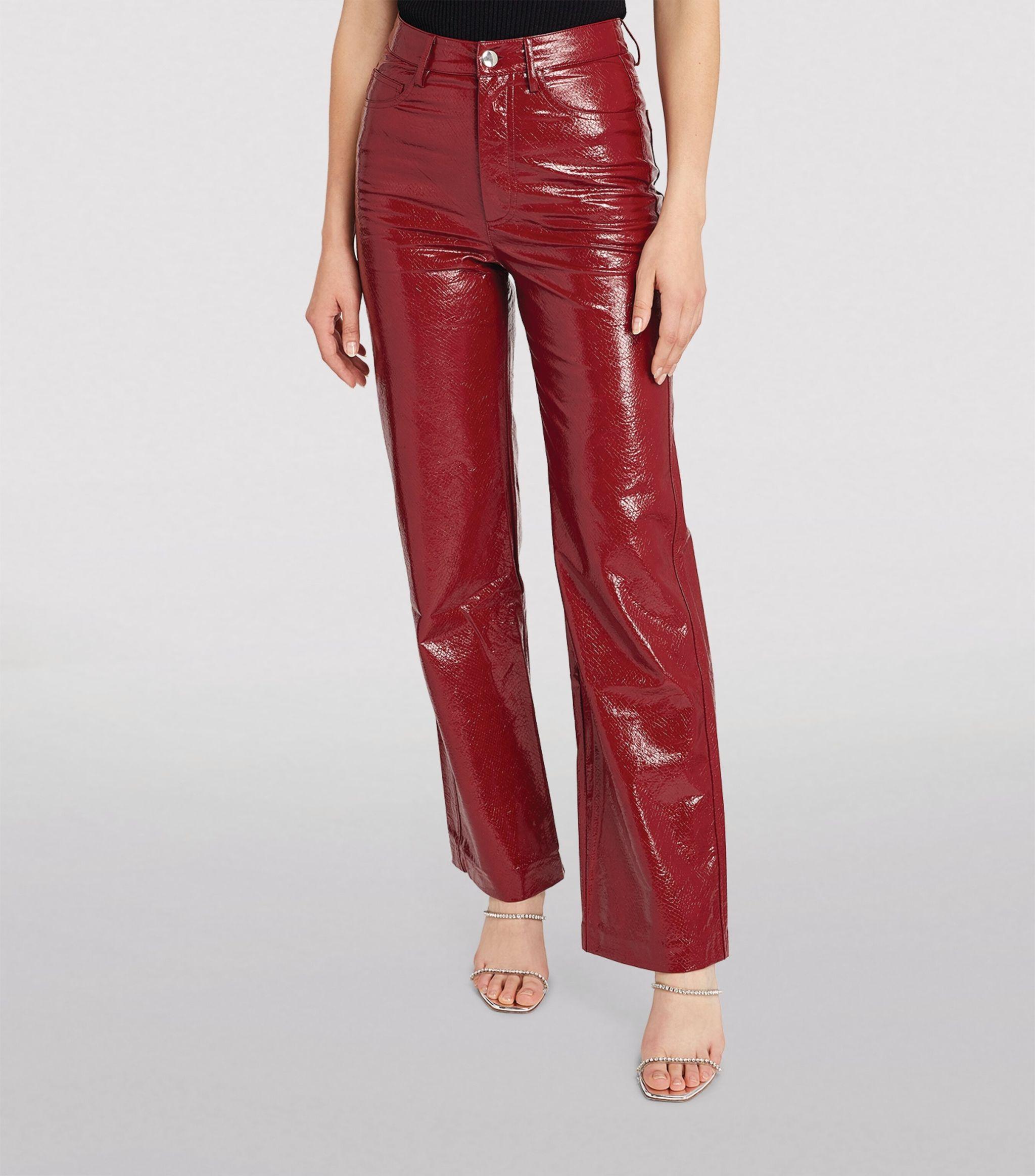 ROTATE BIRGER CHRISTENSEN Faux Leather 