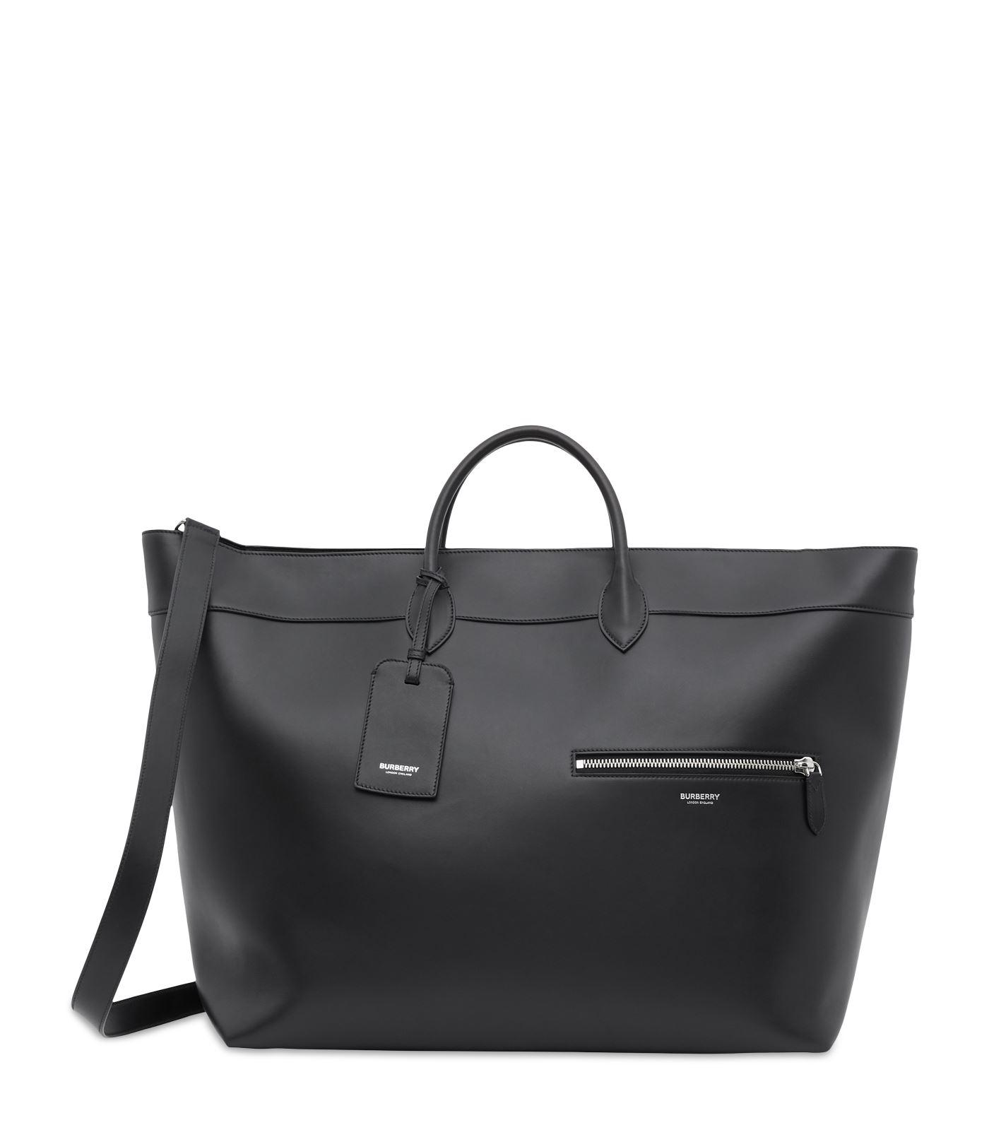 burberry leather holdall