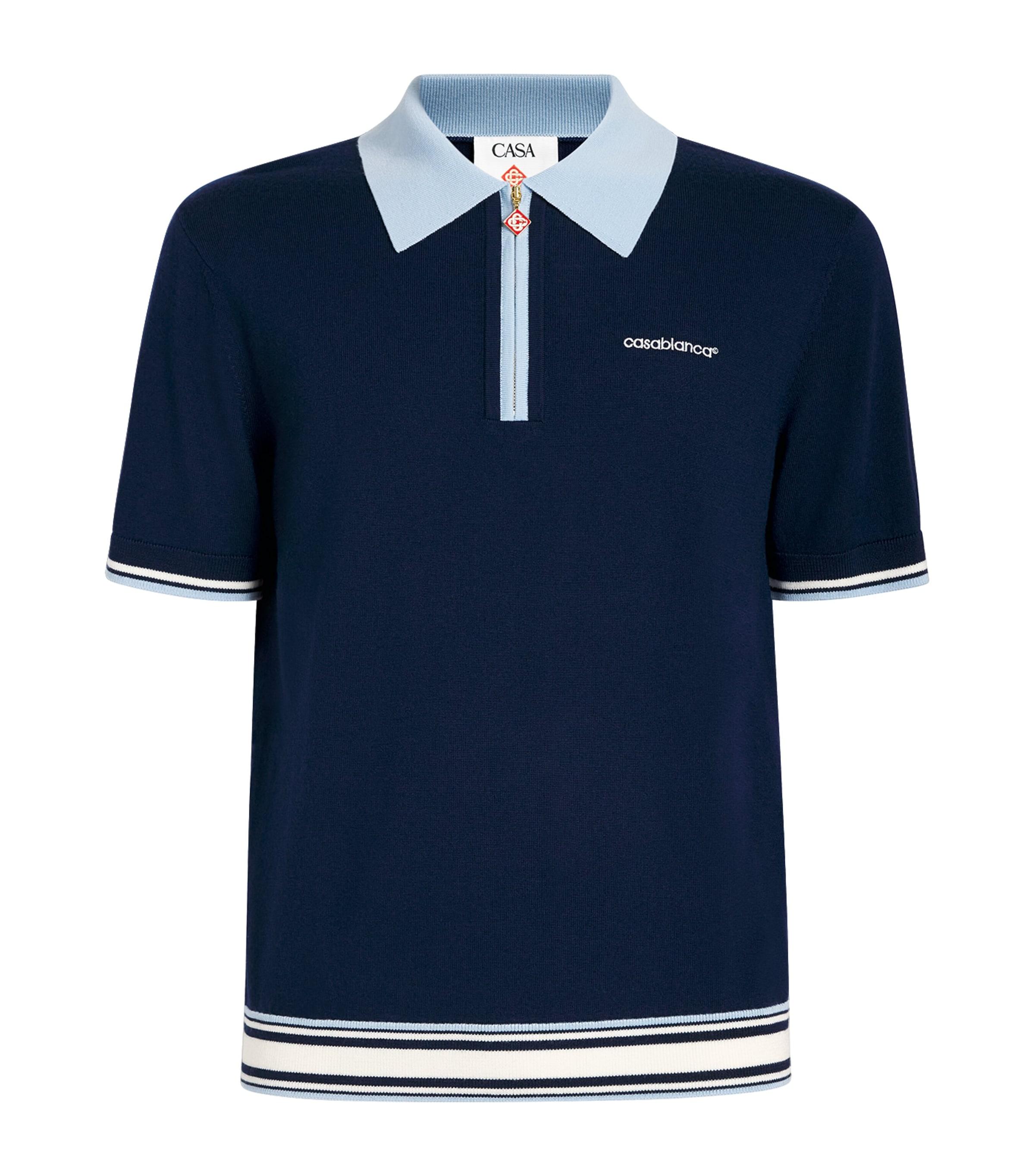 シャツ CASABLANCA Men Long Tops MS25SH00304 BLUE Casablanca CASABLANCA Men Long Tops MS25SH00304 BLUE | Grailed