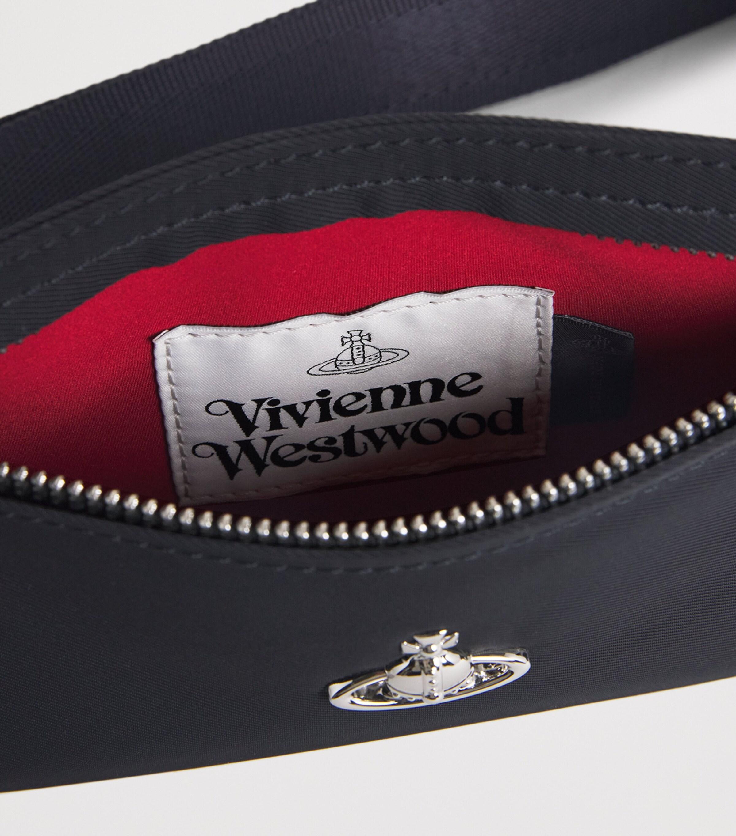 バッグ Vivienne Westwood SS24 belt bag Vivienne Westwood Double Pouch Orb Belt Bag in Black for Men | Lyst