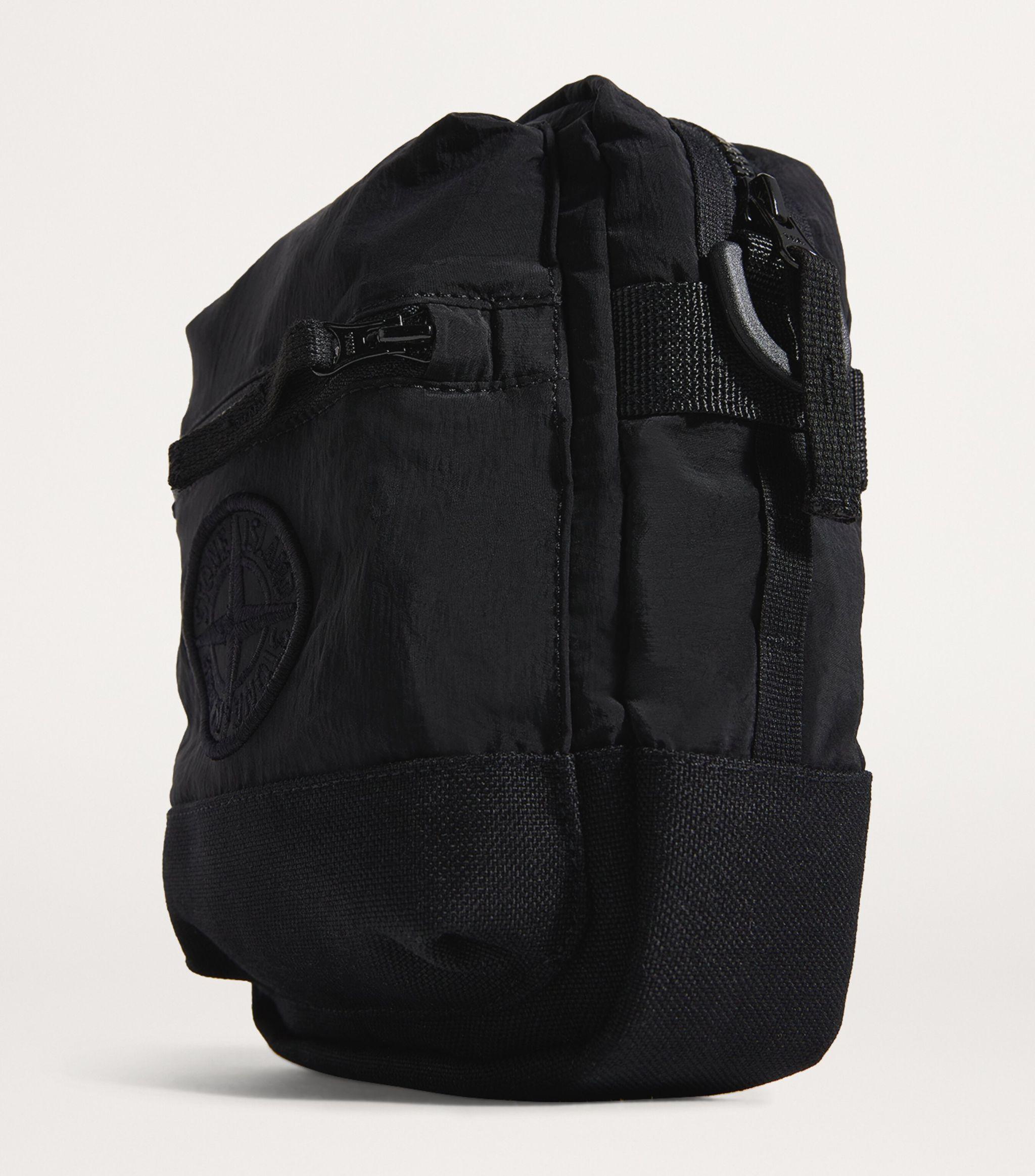 Stone Island Compass Logo Cross-body Bag in Black for Men | Lyst