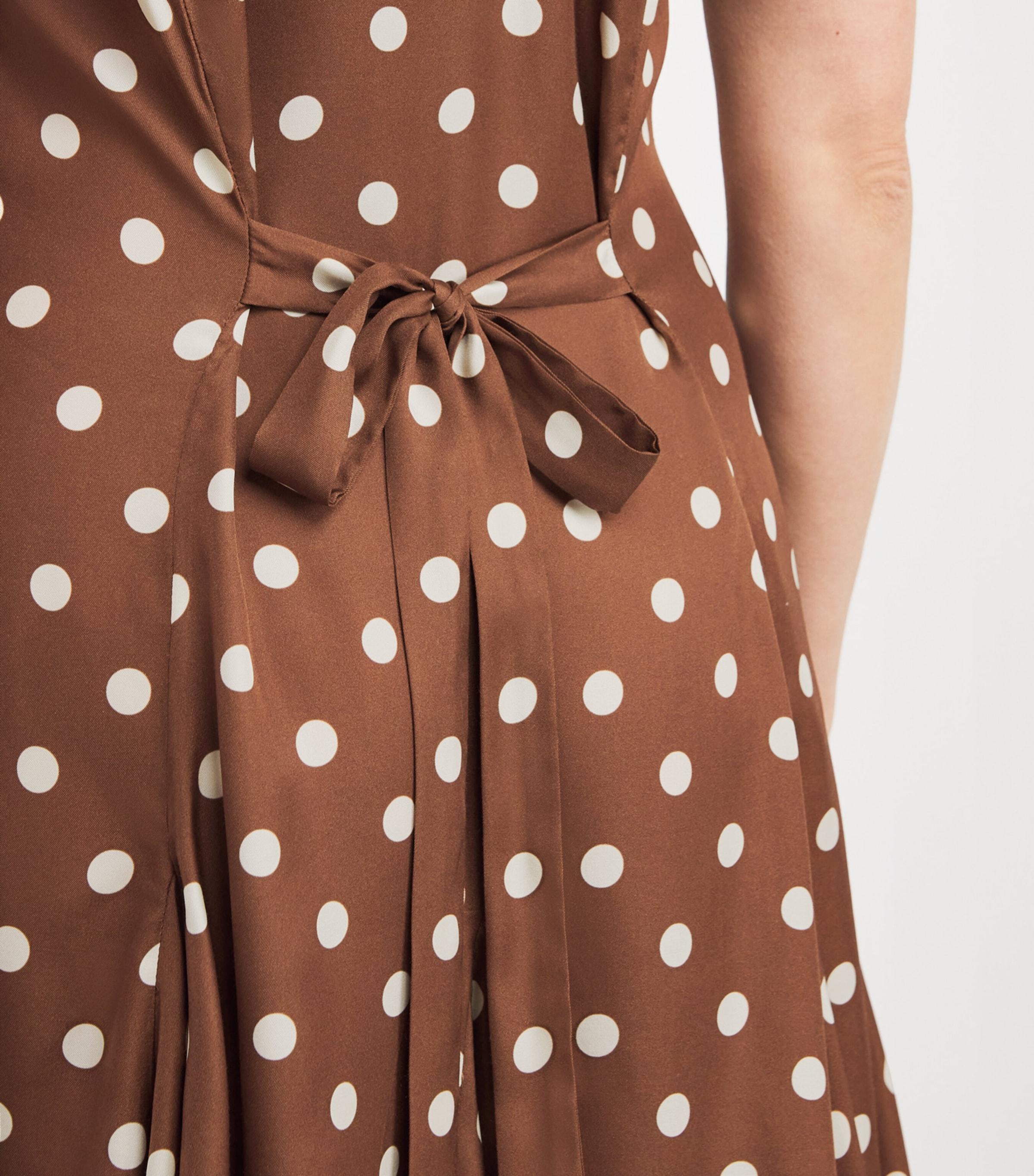 western a line dress Ivory Printed A-Line Dress main image 1