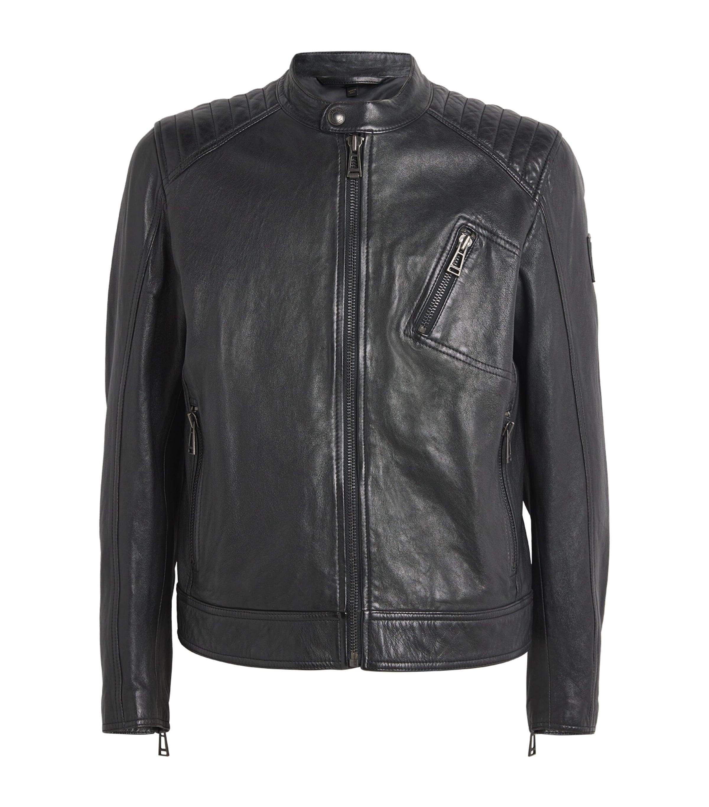 イタリア製 belstaff⭐︎ L レザーカーコート Pコート ライダース 牛革