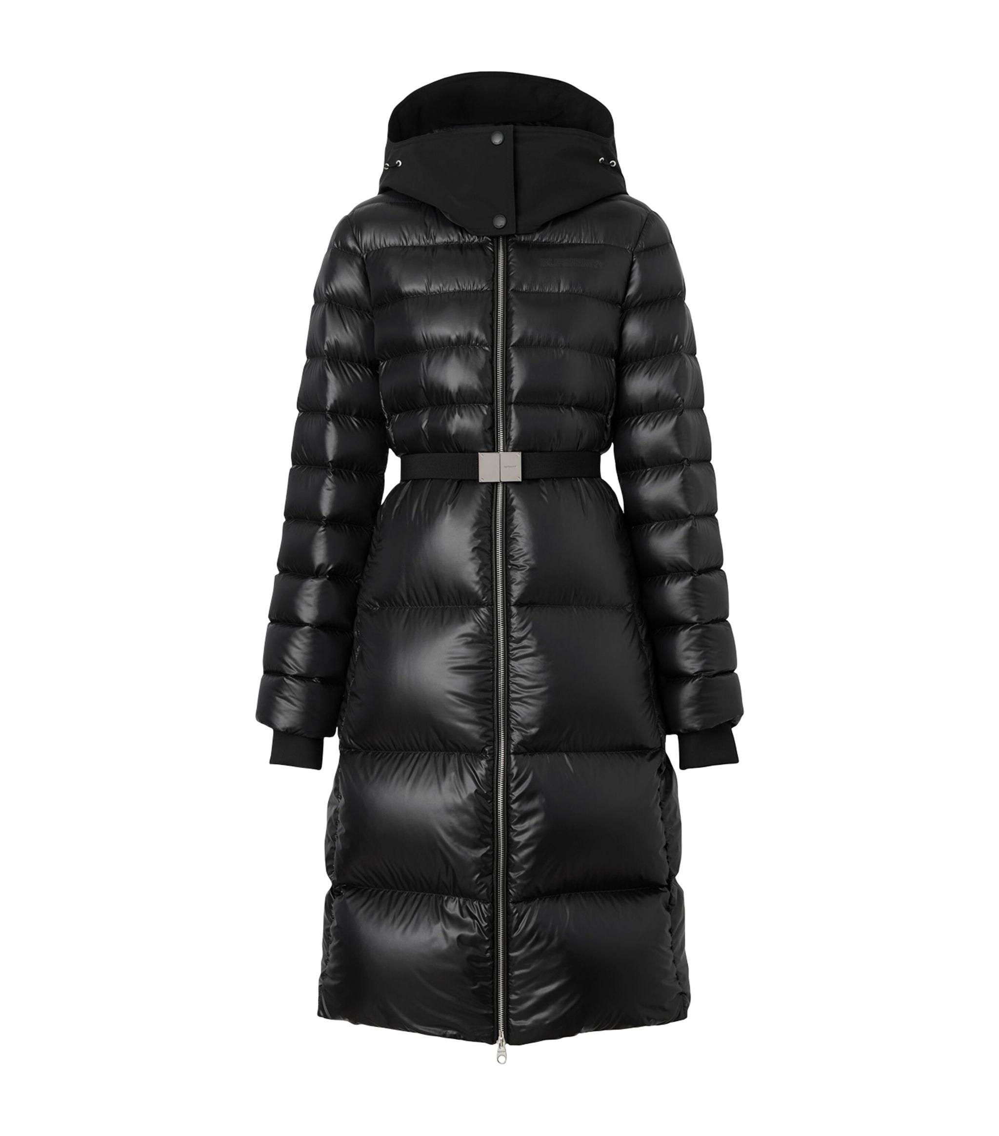 Burberry Burniston Belted Puffer Coat in Black Lyst UK