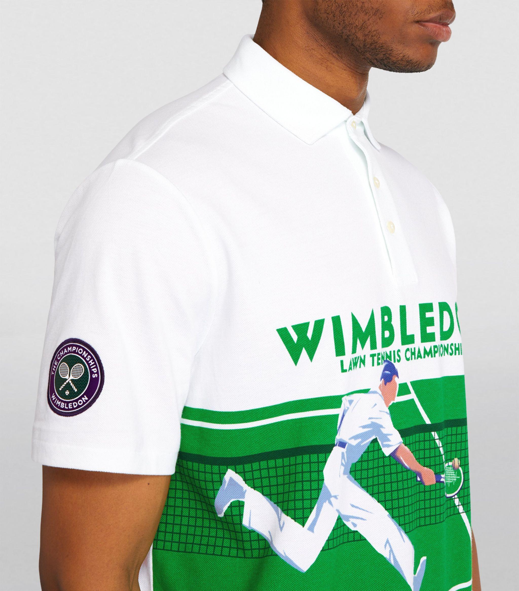RLX Ralph Lauren X Wimbledon Tennis Player Polo Shirt in Green for Men |  Lyst