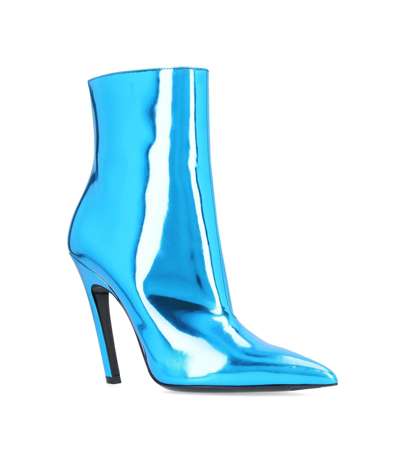 balenciaga blue boots