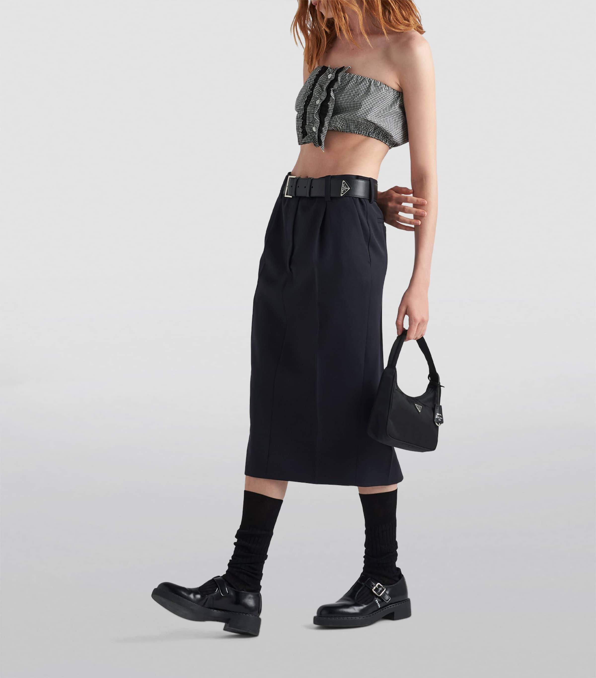 Prada Ladies Black 2000 Re-edition Re-nylon Shoulder Bag | Lyst UK