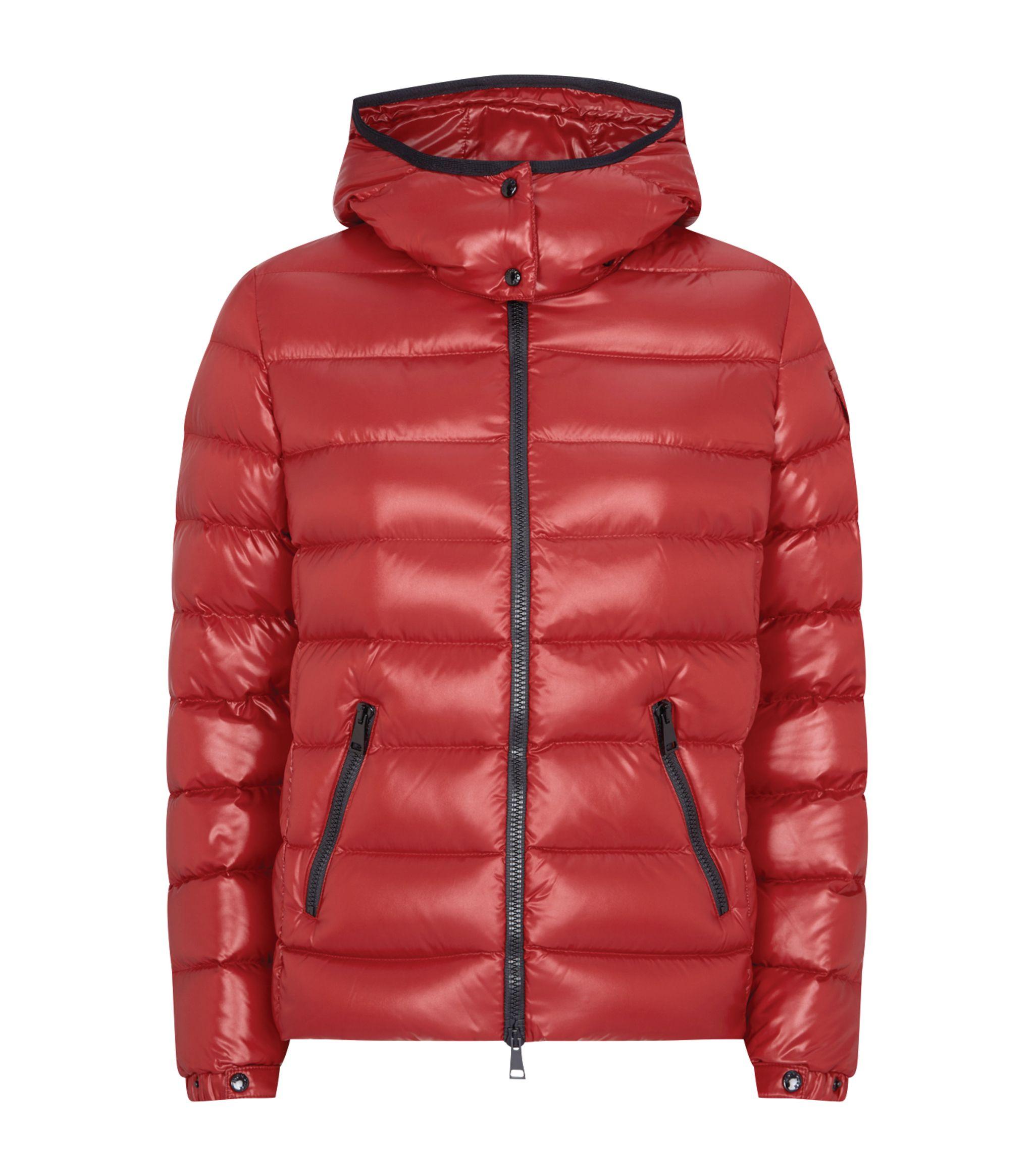 Moncler Goose Bady Hooded Jacket in Red - Lyst