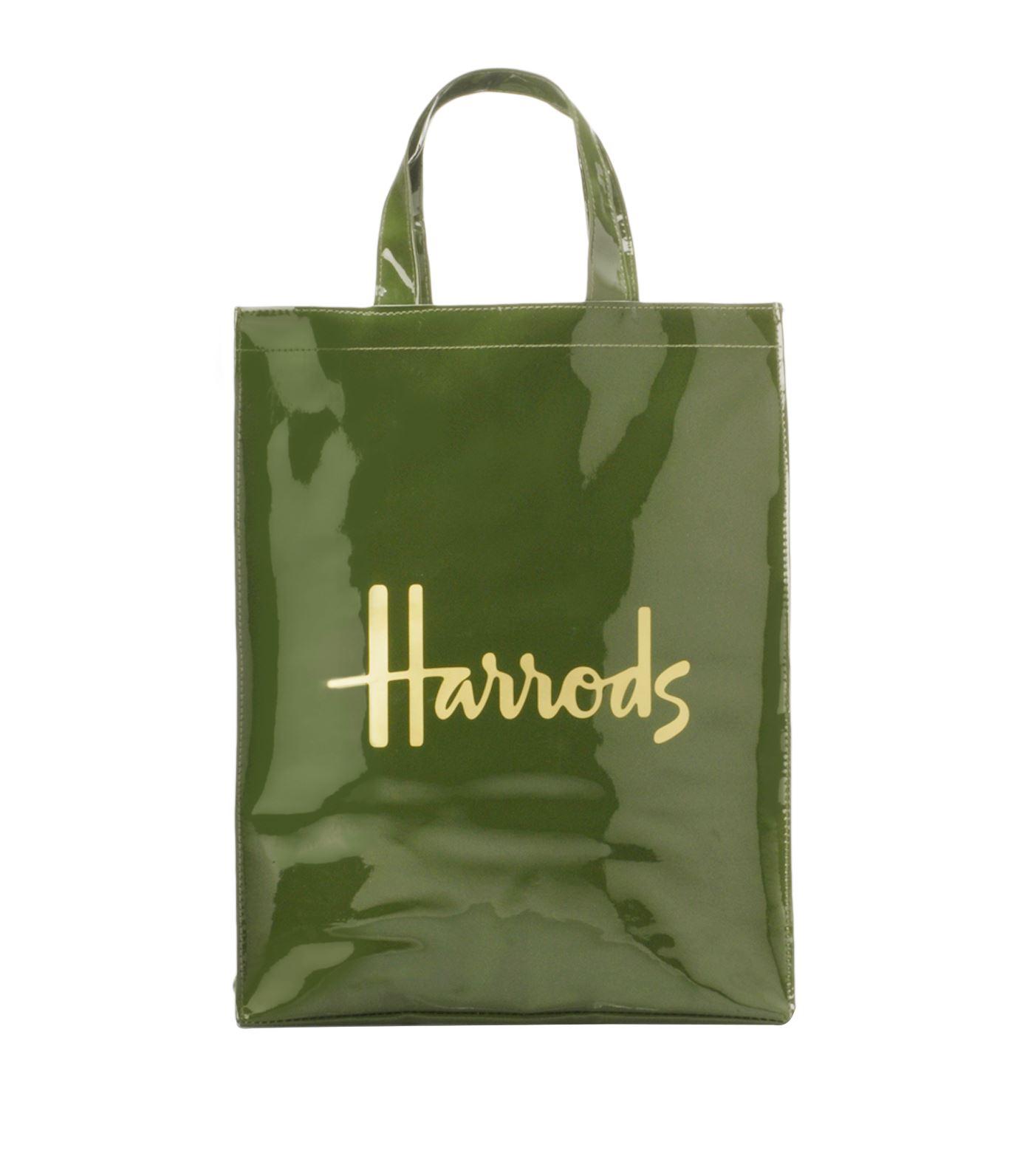 Harrods Medium Logo Shopper Bag in Green - Save 27% - Lyst