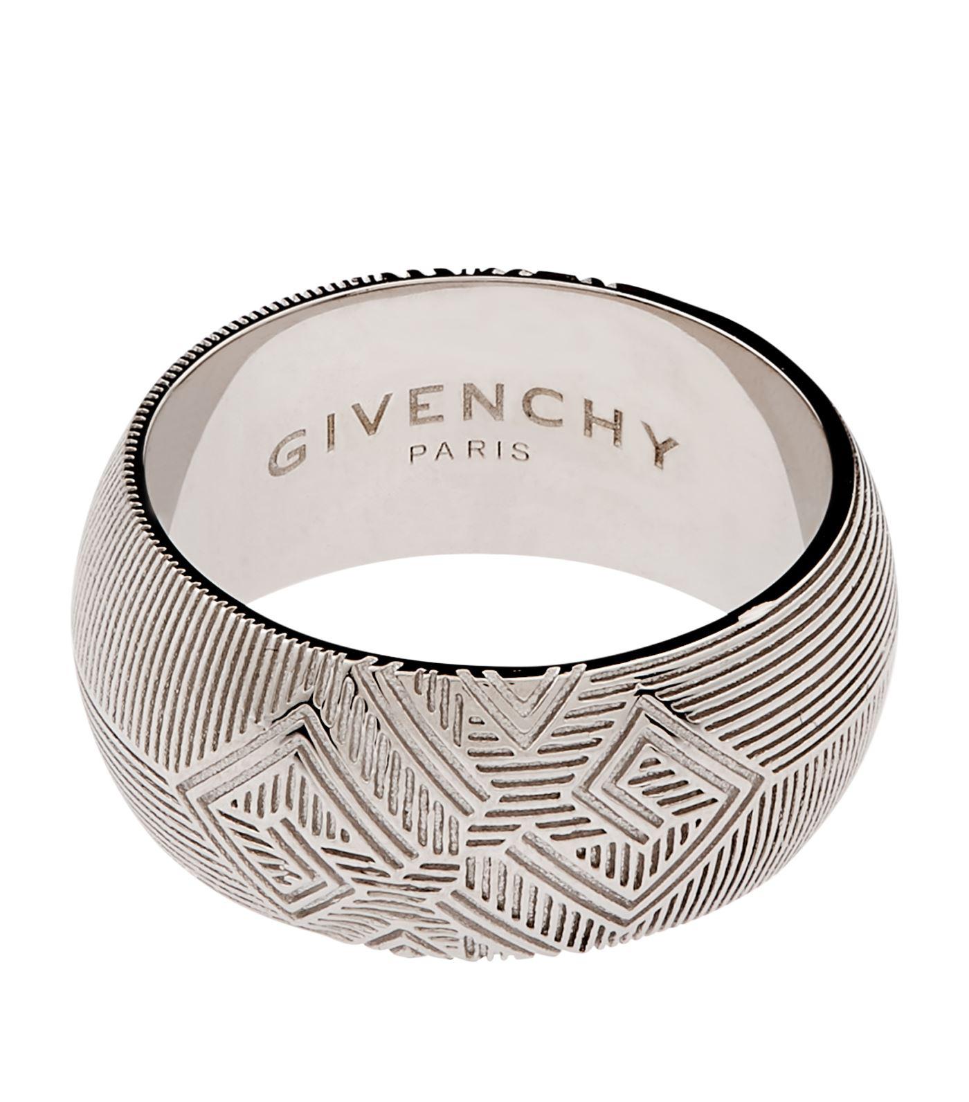 Lyst - Givenchy 4g Filigrane Ring in Metallic for Men