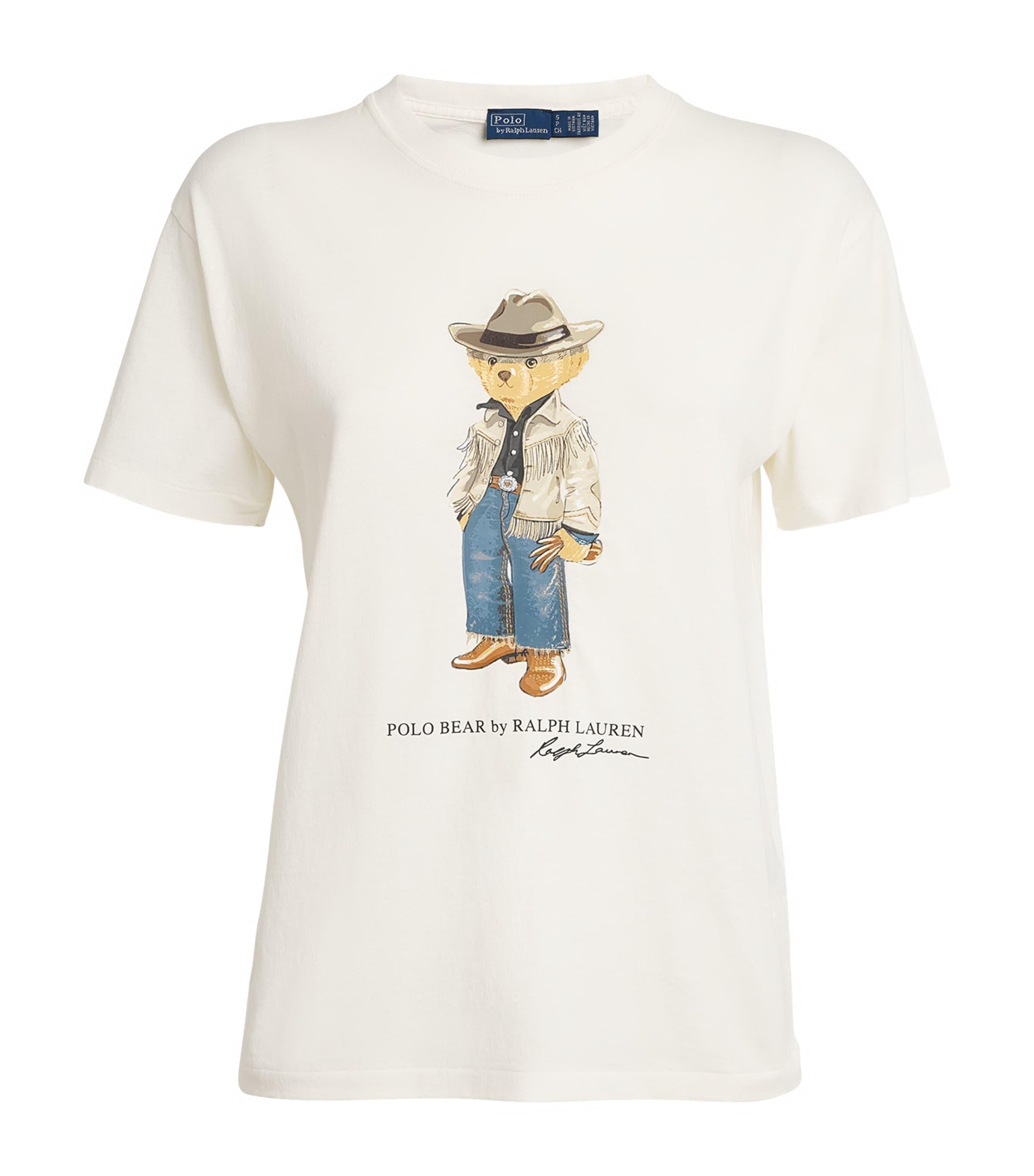 Polo ralph lauren cowboy bear sweatshirt hotsell