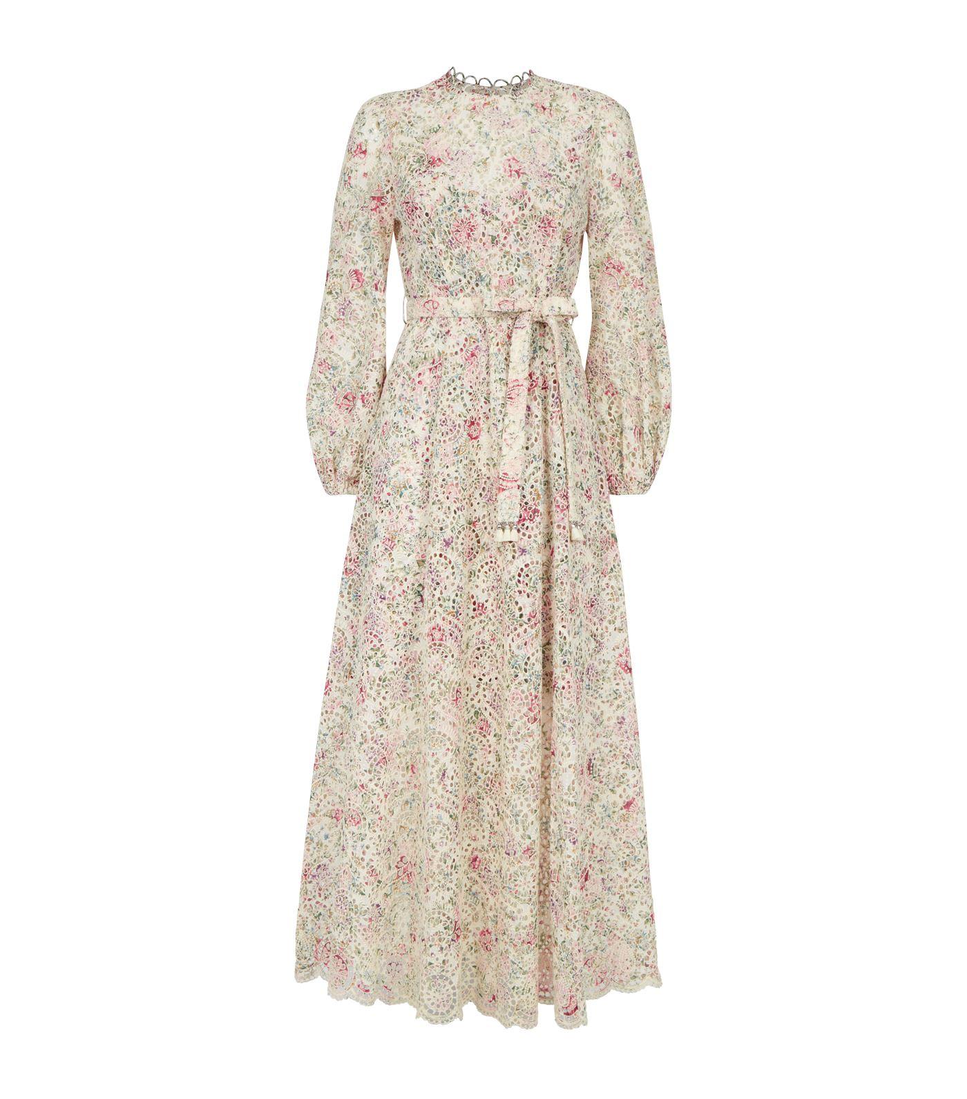 zimmermann white eyelet dress