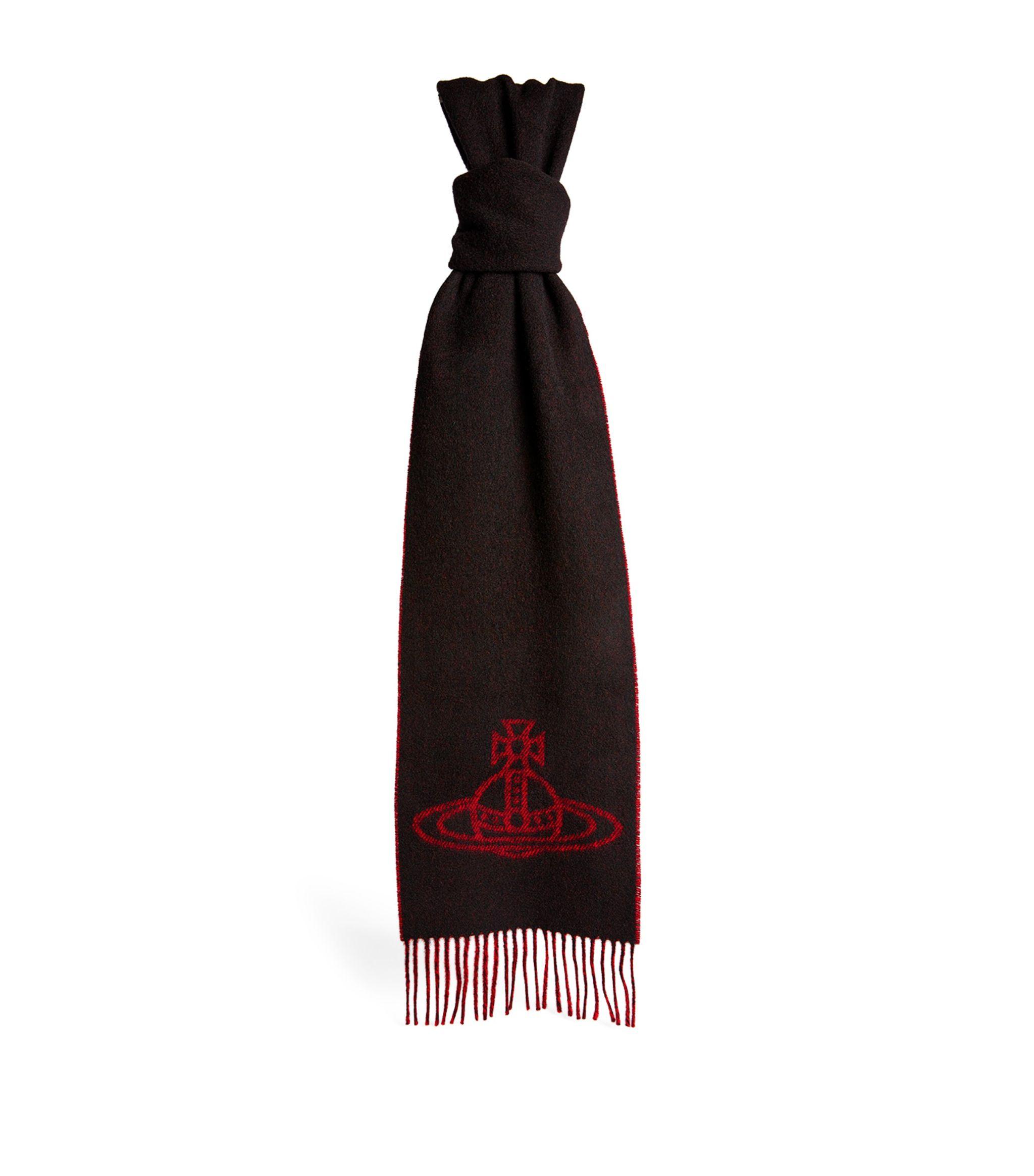 小物 Vivienne Westwood 90s Orb Scarf Vivienne Westwood Wool Orb Scarf in Red | Lyst