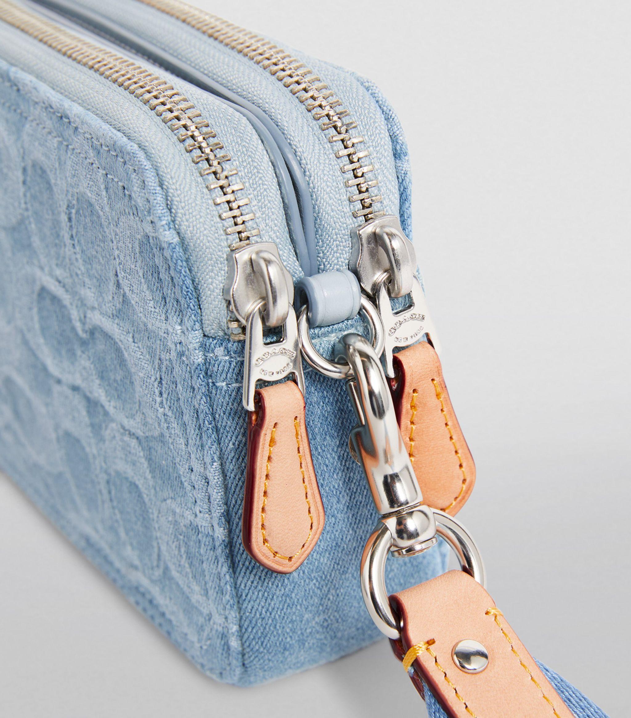 COACH Denim Kira Cross body Bag in Blue Lyst