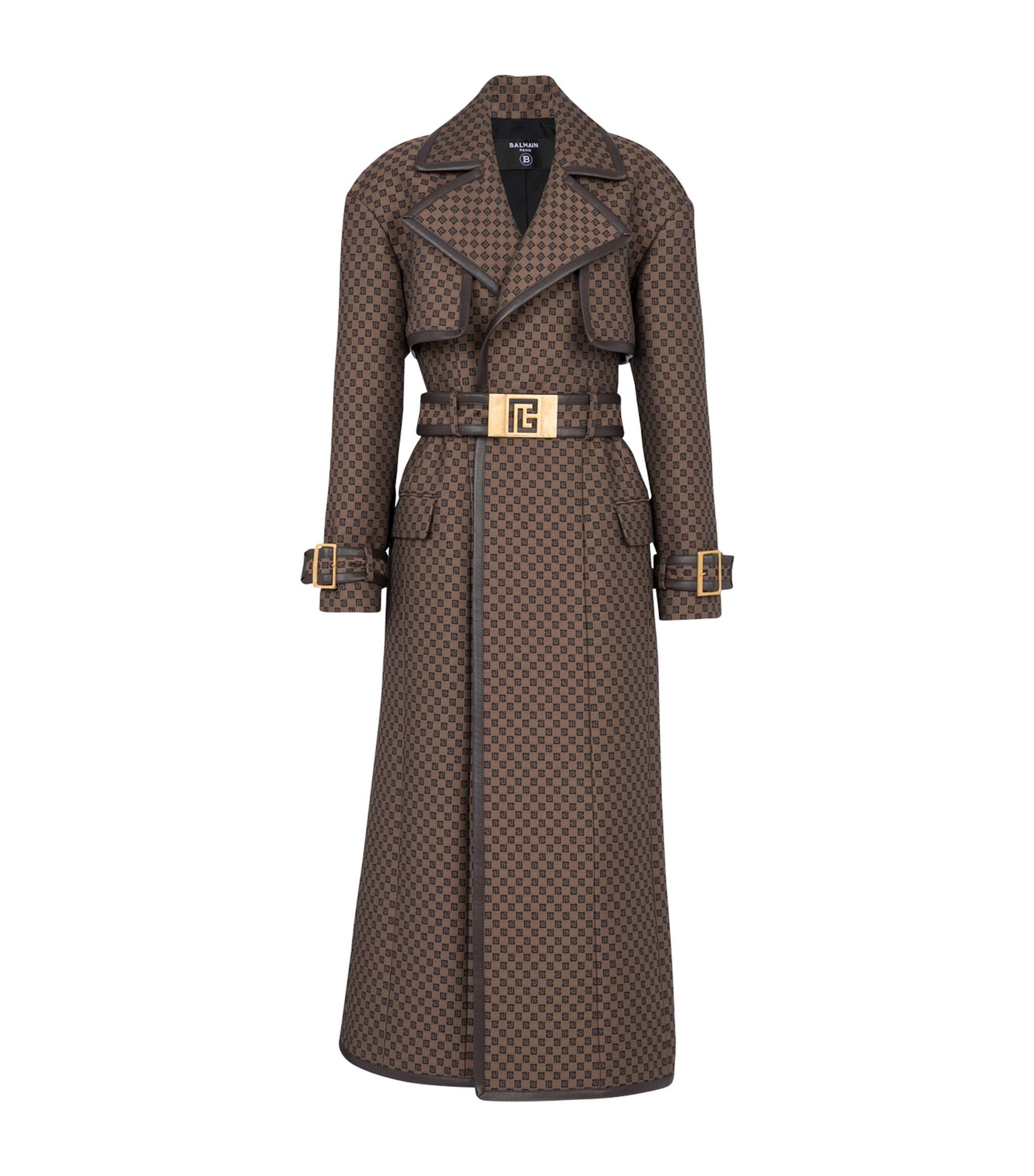 トレンチコート BALMAIN SS24 TRENCH (CF1TL085CE66 0DC) BALMAIN Trench (BALMAIN/トレンチコート) CF1TL085CE66 0DC