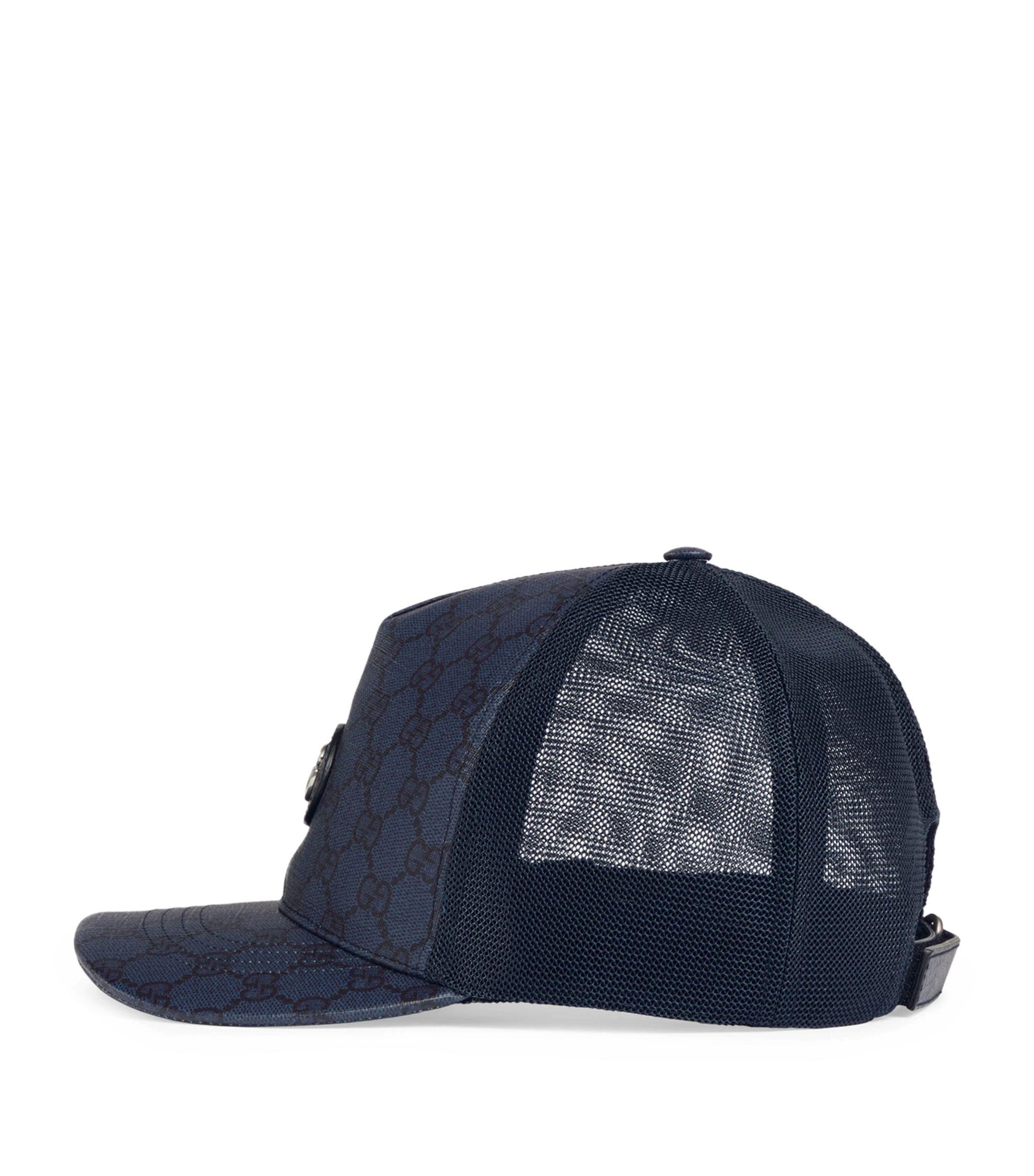 Gucci Gg Supreme Baseball Hat in Blue for Men Lyst