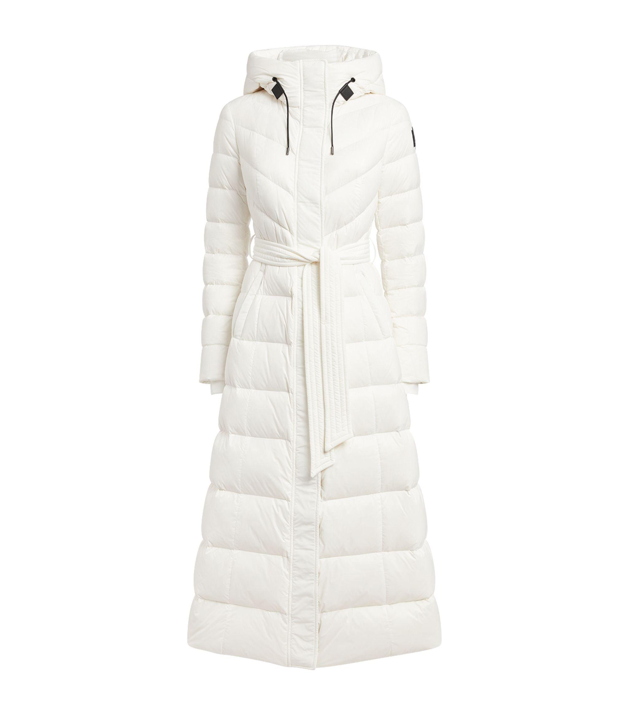 Mackage Calina Quilted Shell-down Coat in White | Lyst