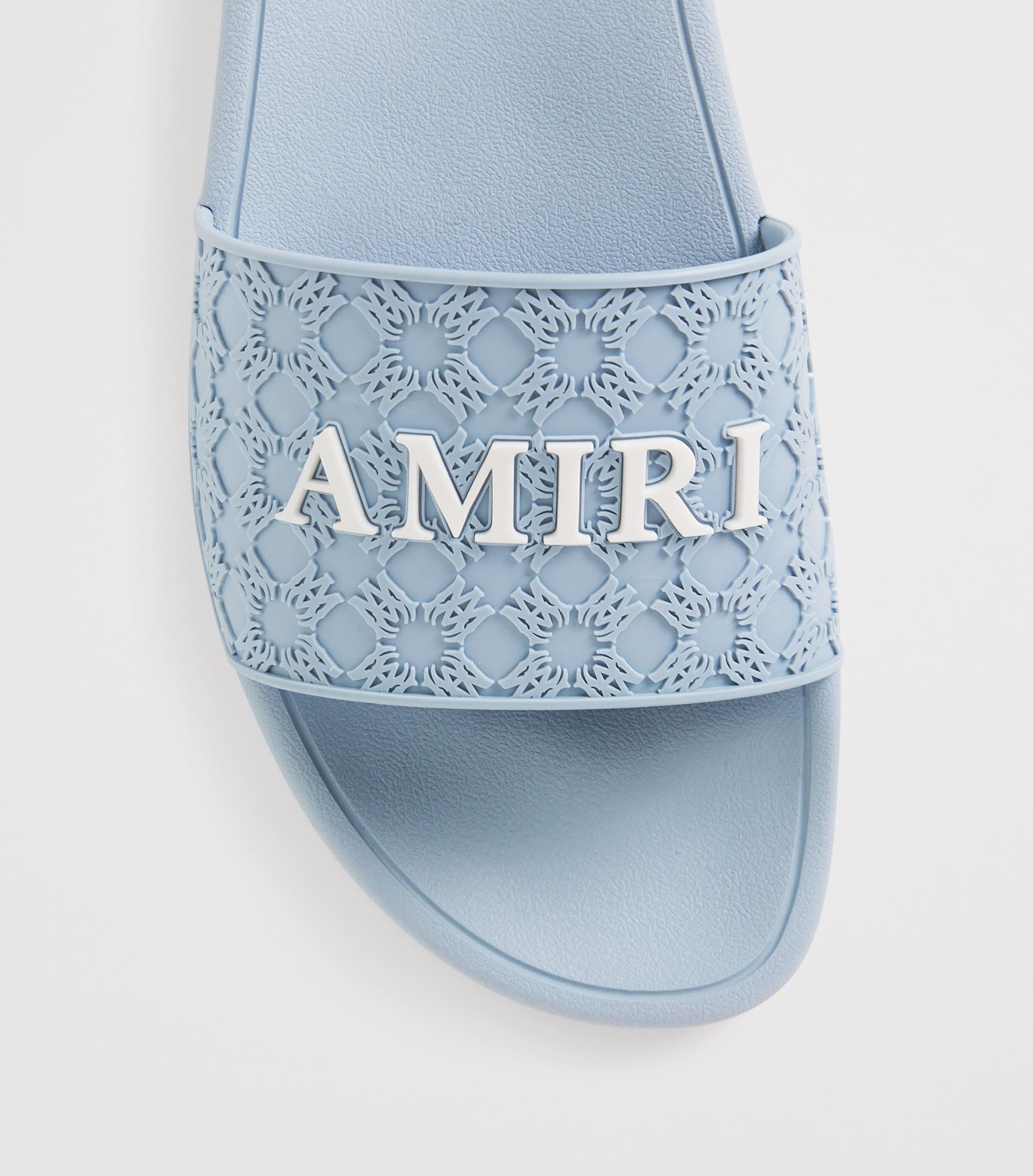 サンダル AMIRI MA Quad Pool Slide AMIRI: Black MA Quad Pool Slides | SSENSE