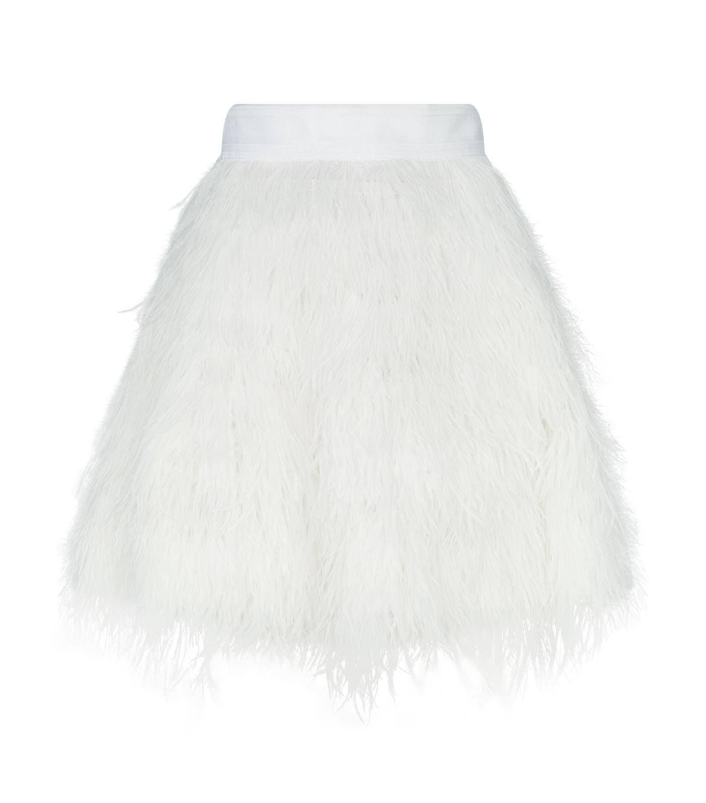 Feather skirt top alice and olivia