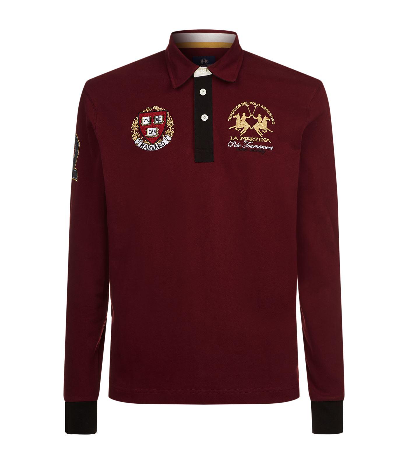 harvard polo shirt