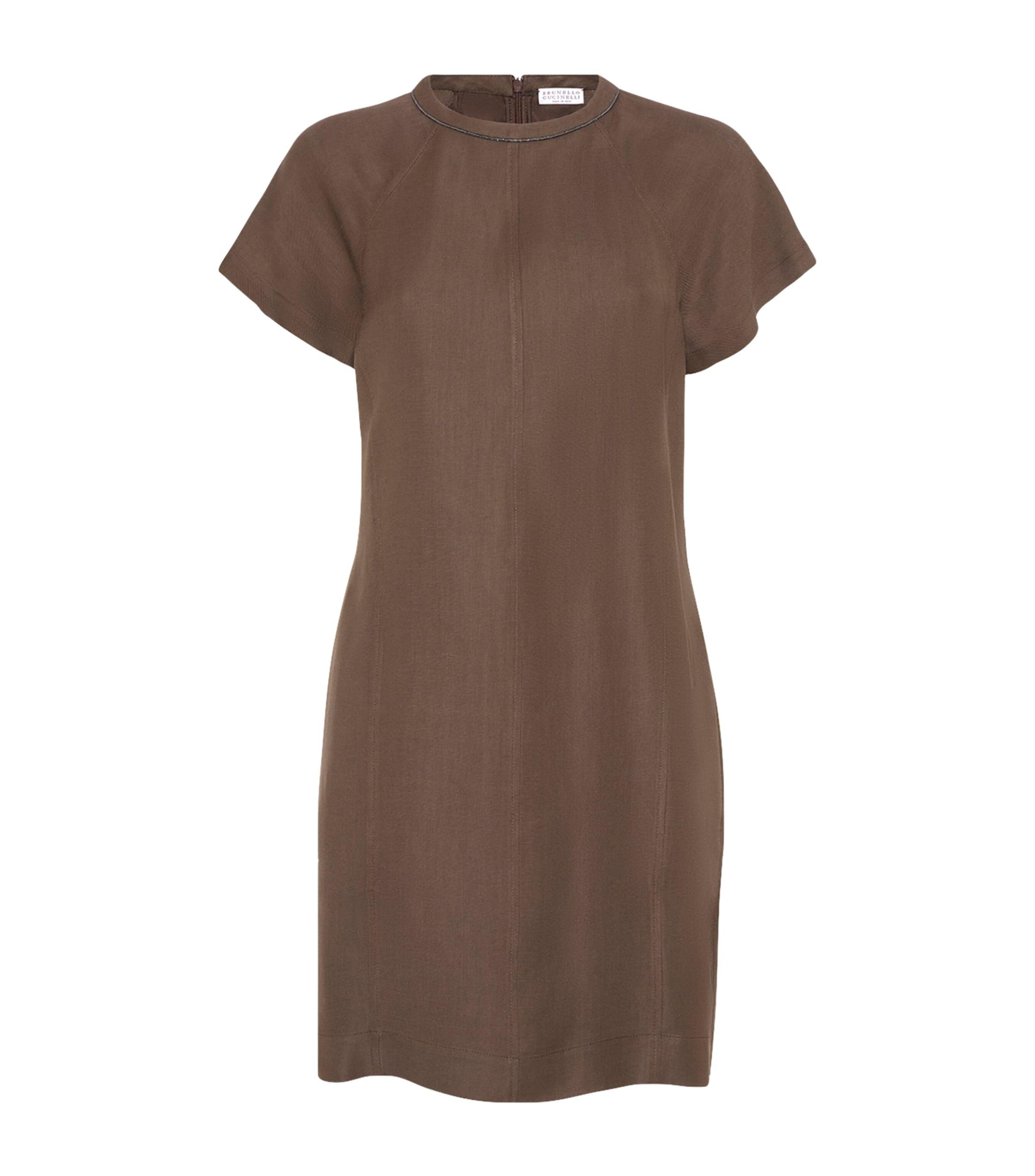 【ブルネロクチネリ・BRUNELLO CUCINELLI】SHORT DRESS Brunello Cucinelli Mini and short dresses for Women | Online