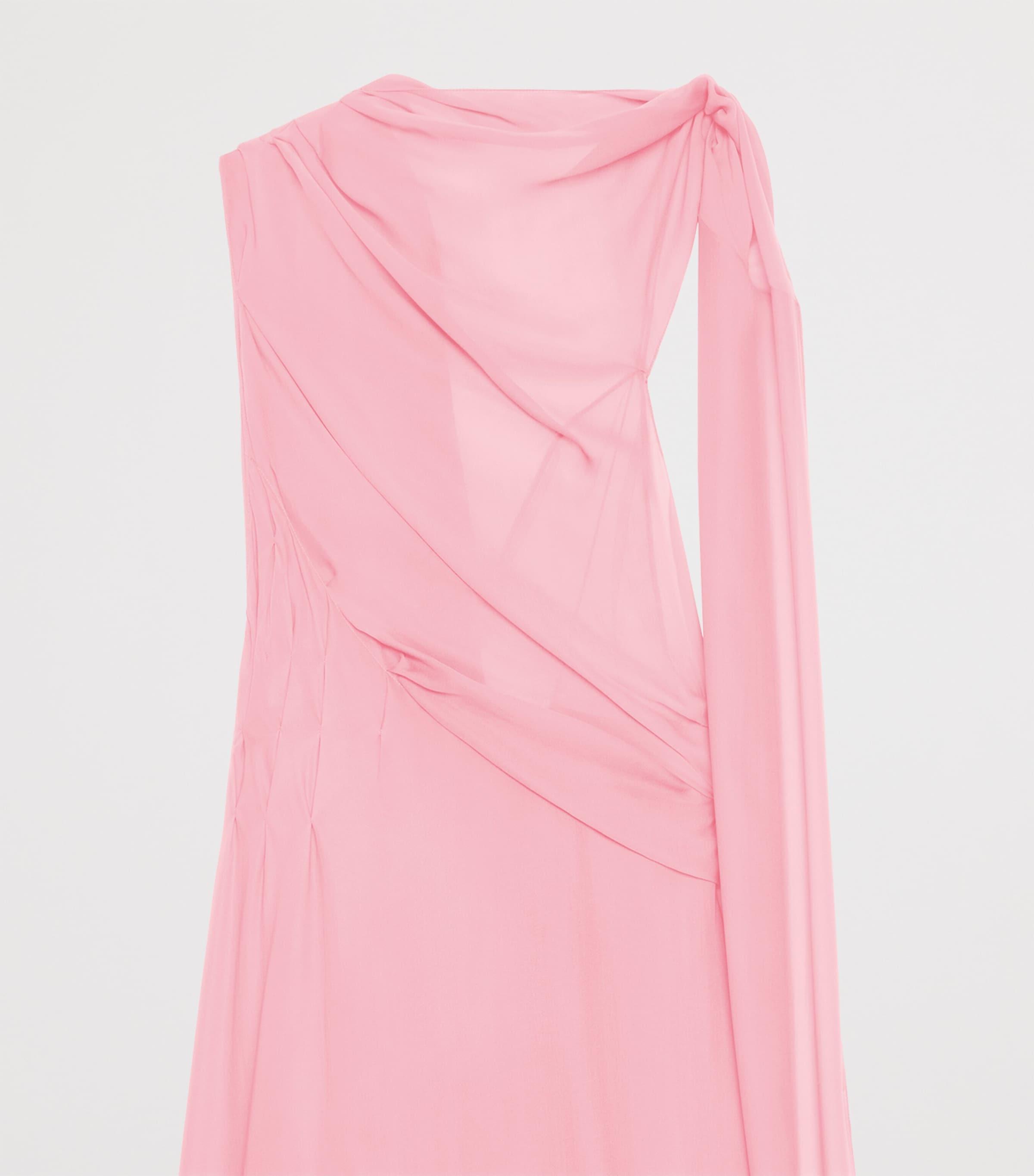 ワンピース GIVENCHY SS25 Pink viscose dress (BW22CD311B 662) Givenchy Draped Dress in Pink | Lyst