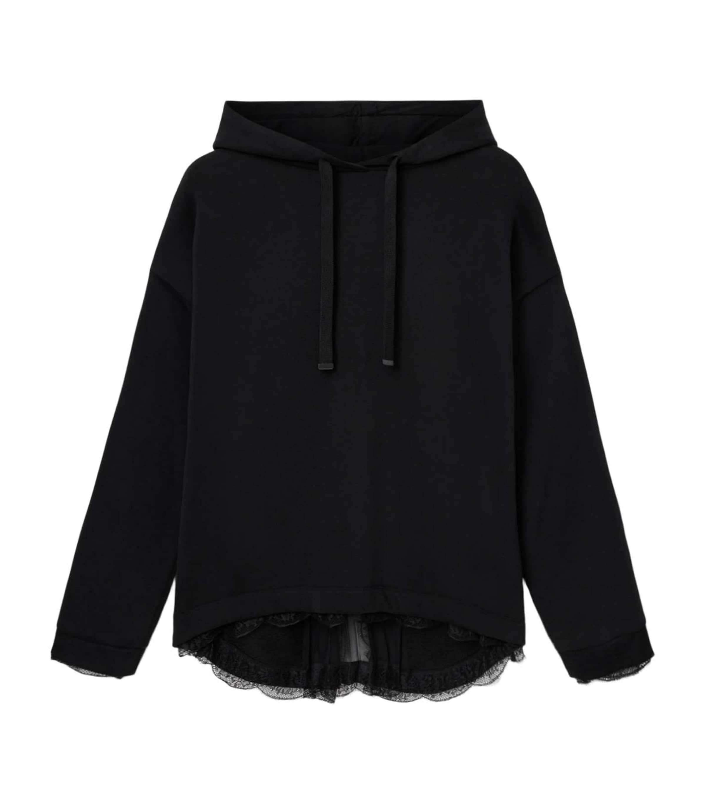 Sweat Capuche All Saints Noir 1/4 Zip - Femme XS, état Excellent