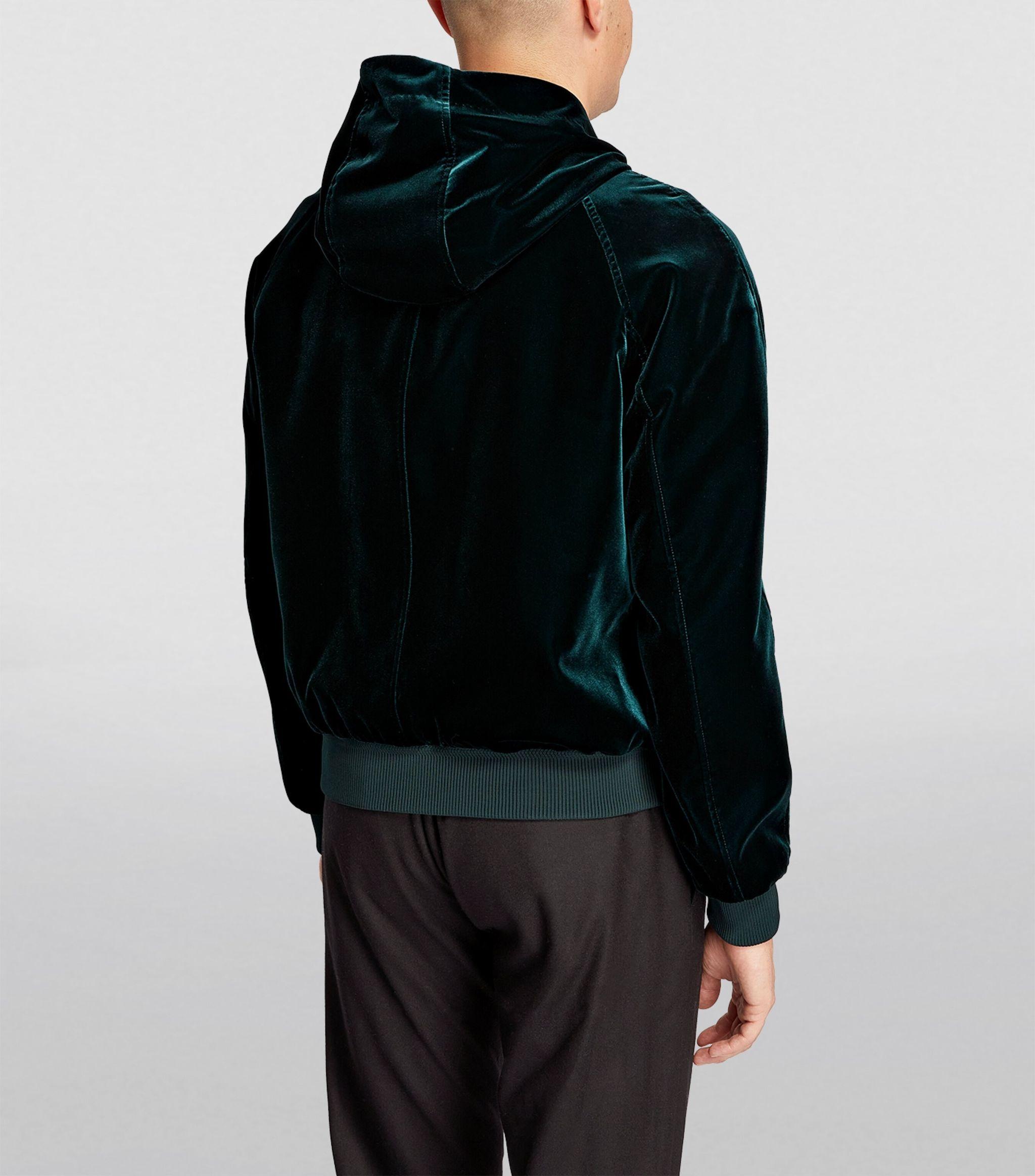 Tom ford velour hoodie hotsell