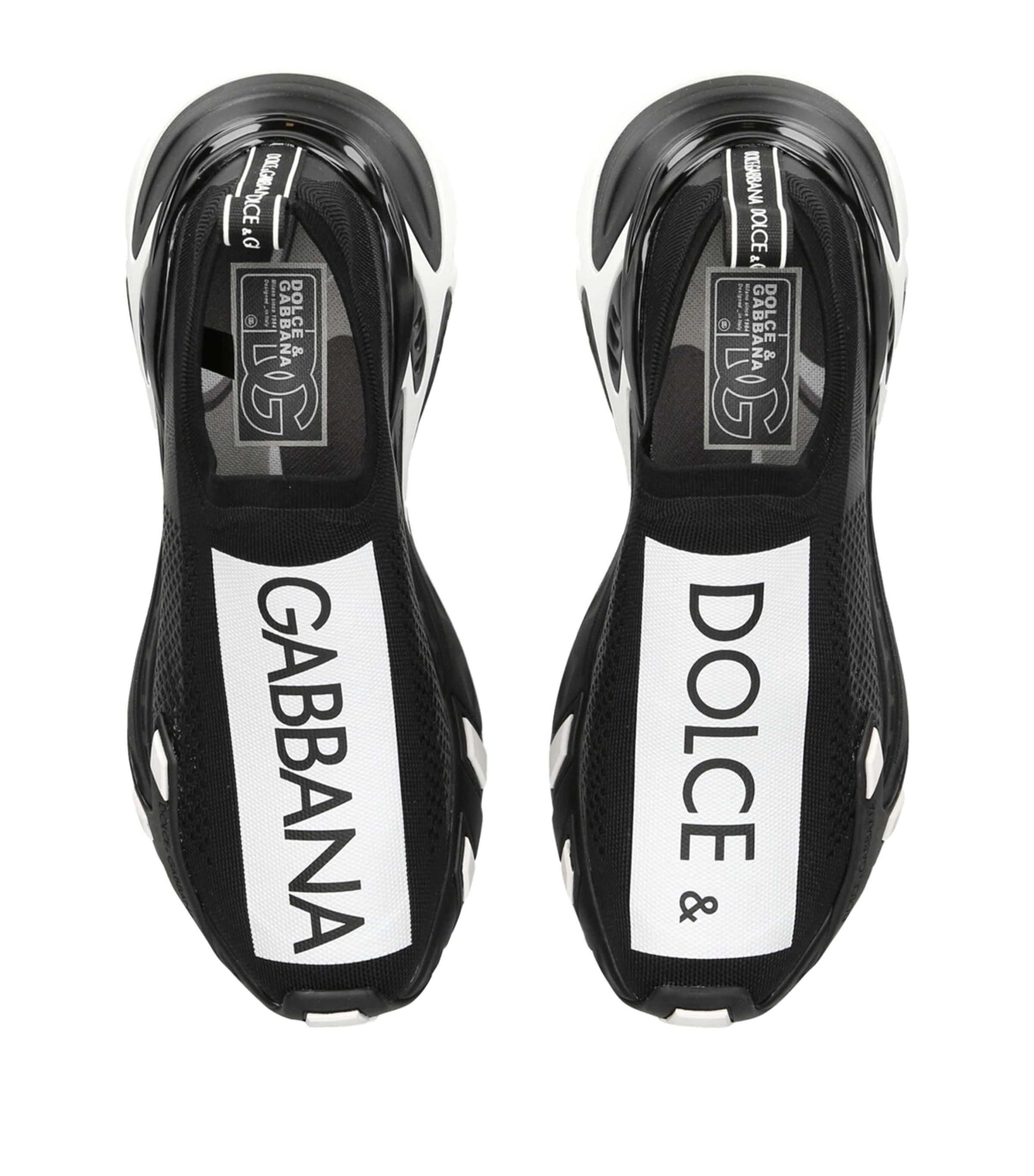 Dolce and gabbana sorrento sneakers black best sale