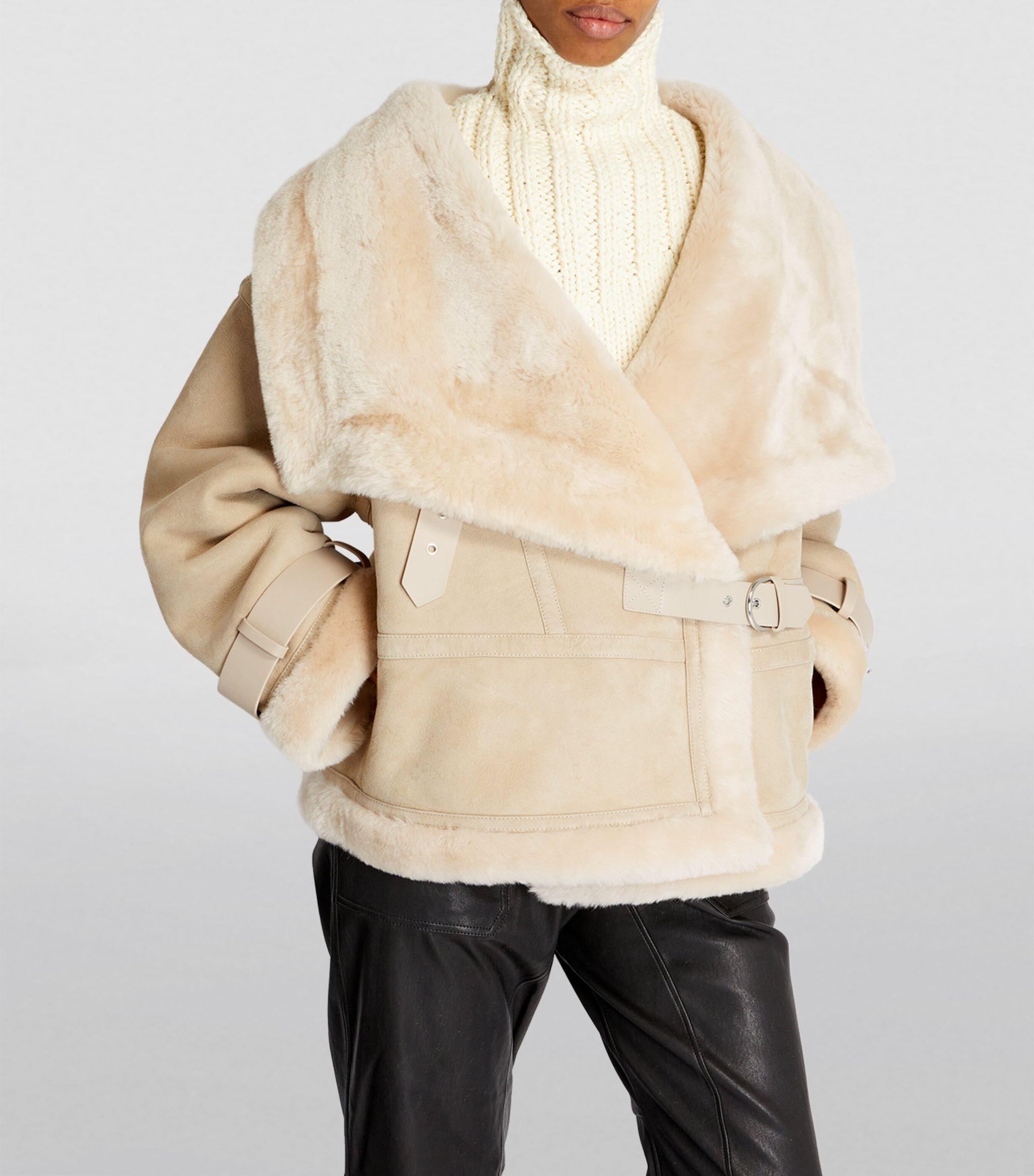 【関税込み】SHOREDITCH SKI CLUB DARLING SHERALING Shoreditch Ski Club Darling Shearling Coat | Neiman Marcus