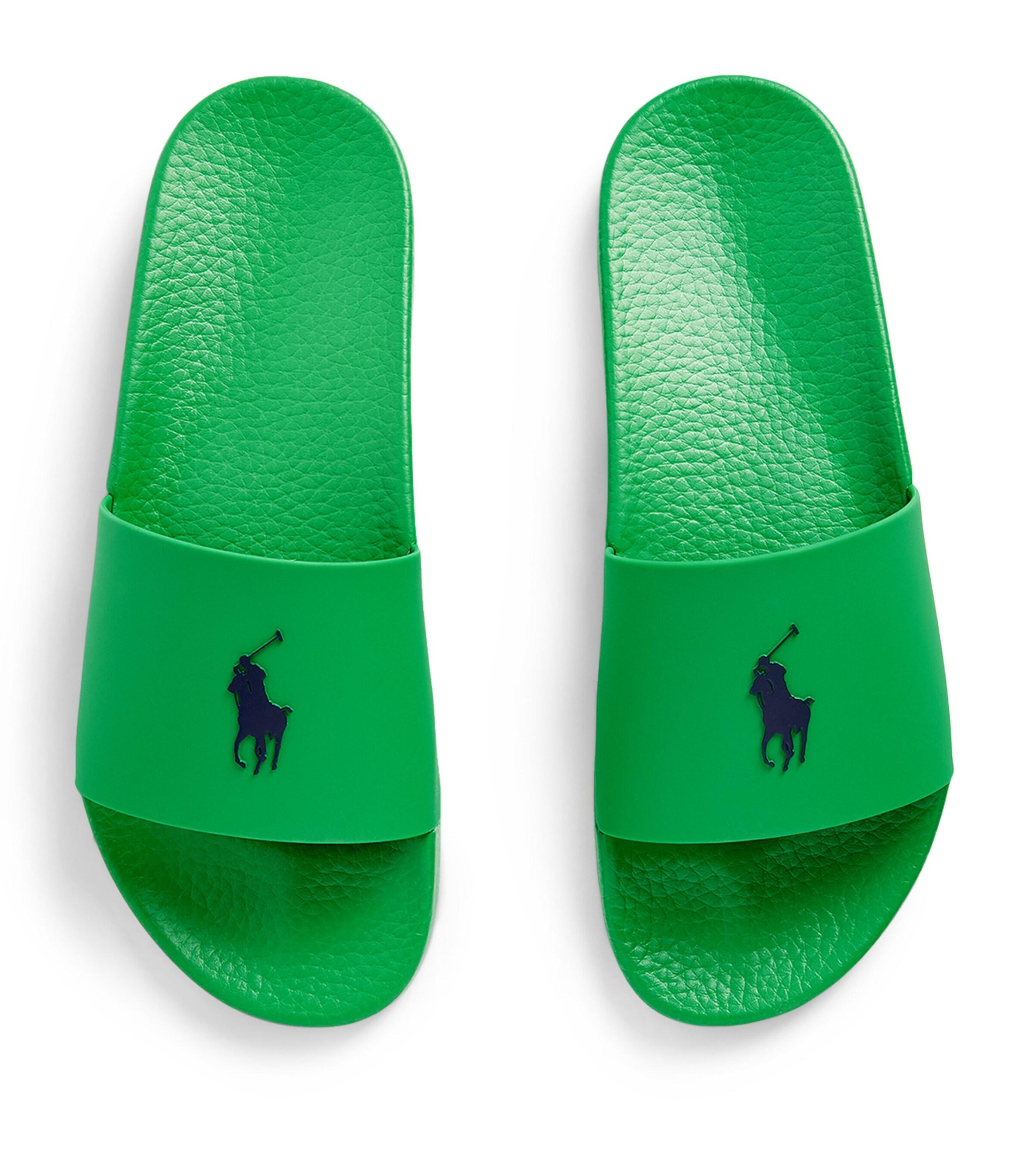Polo Ralph Lauren Polo sport Slides/Sandals Sz 11 Men Green New Green Polo Ralph Lauren Sandals and Slides for Men | Lyst main image 4